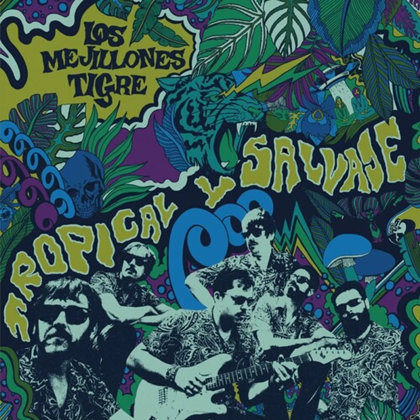 Los Mejillones Tigre Tropical y Salvaje Vinyl Record