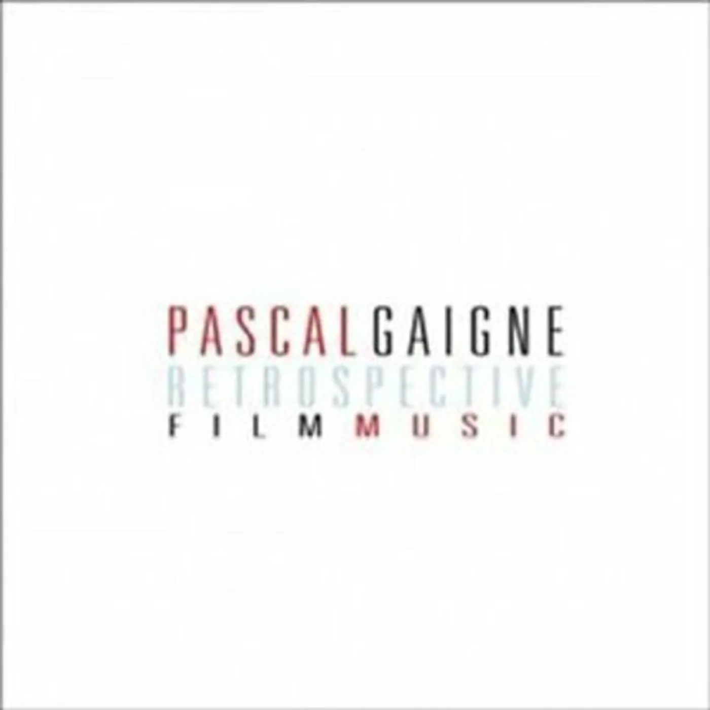 PASCAL GAIGNE RETROSPECTIVE / Original Soundtrack CD