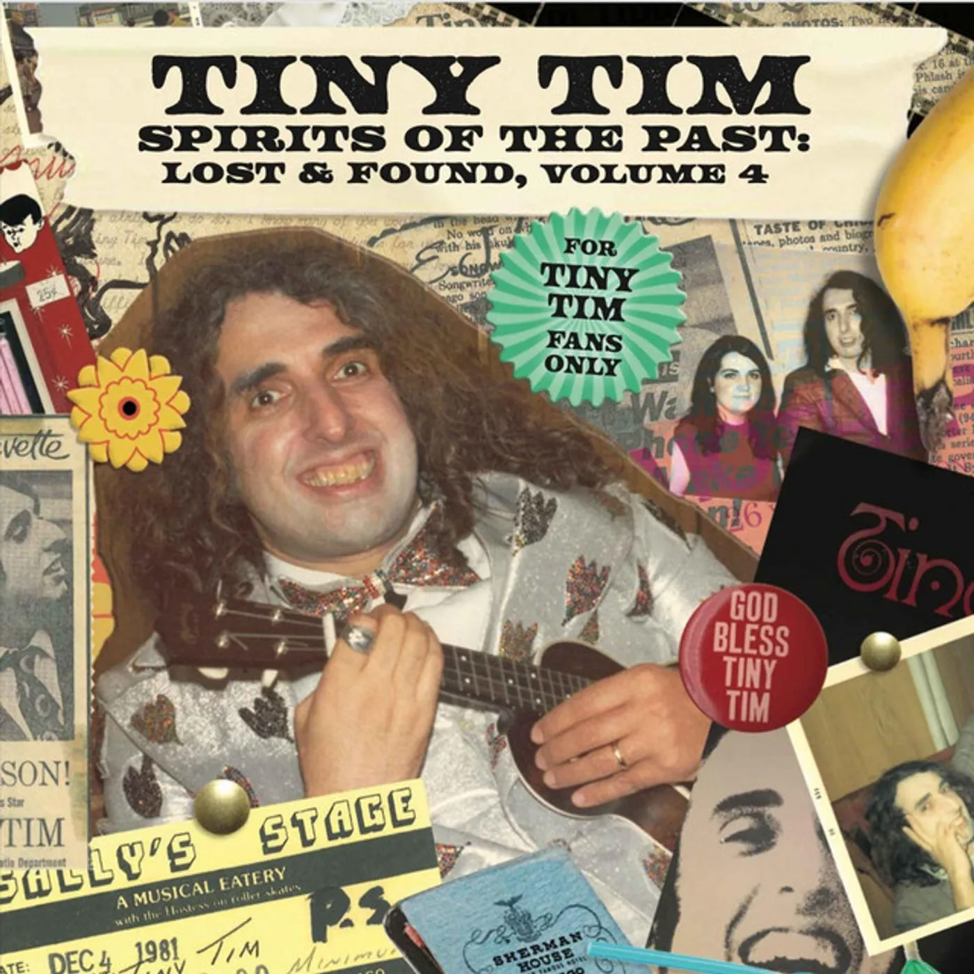 Tiny Tim SPIRITS OF THE PAST LOST & FOUND VOL. 4 CD