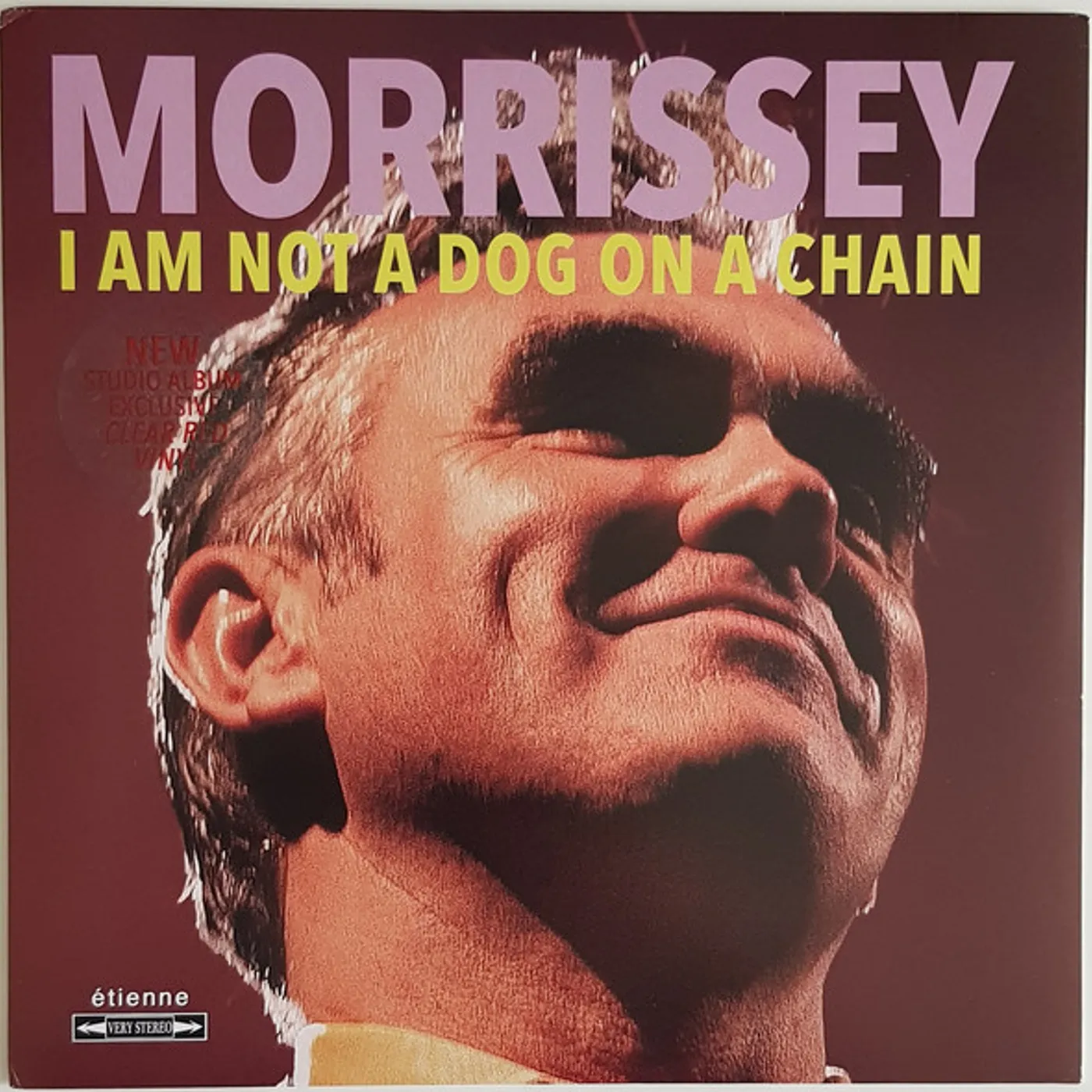 Morrissey I Am Not a Dog on a Chain Vinyl Record