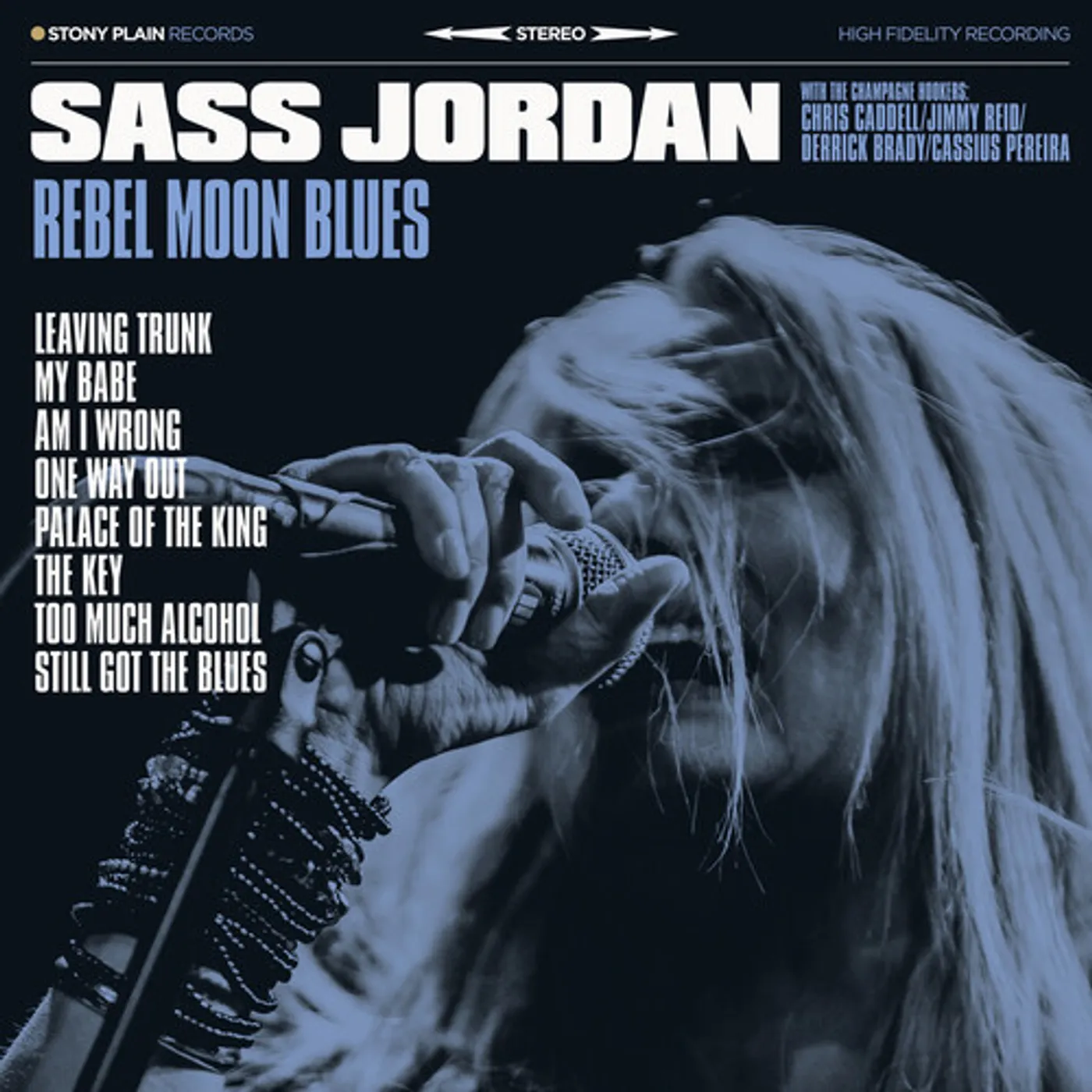 Sass Jordan Rebel Moon Blues Vinyl Record