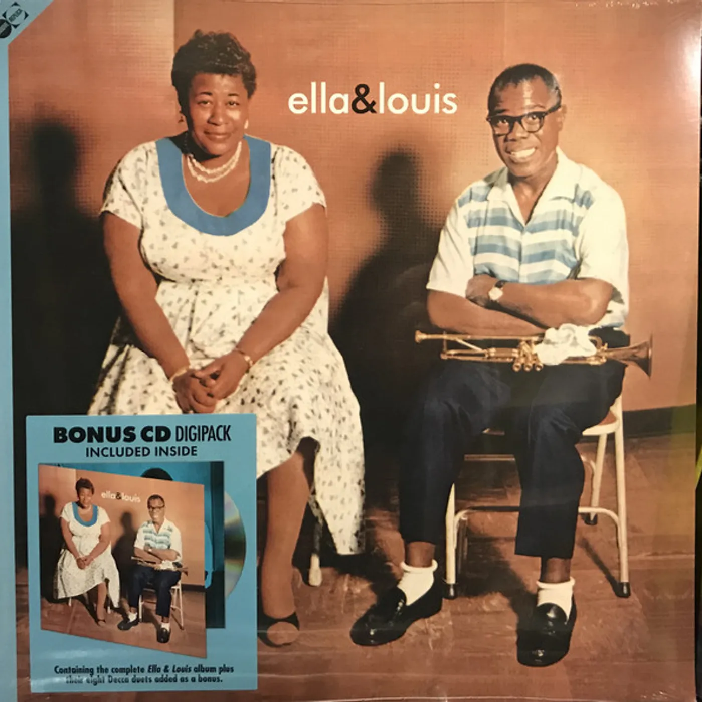 Ella Fitzgerald & Louis Armstrong Vinyl Record