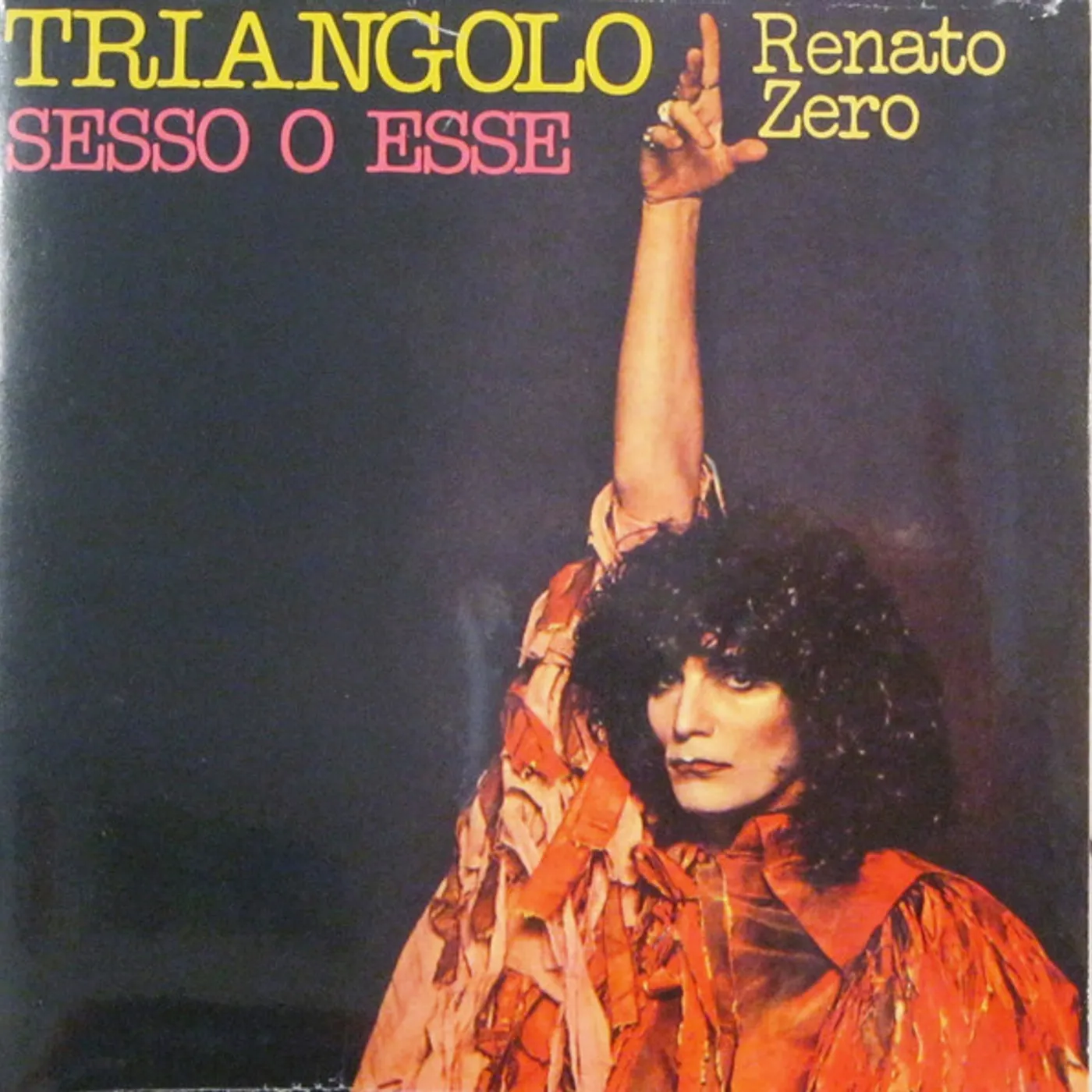 Renato Zero TRIANGOLO / SESSO O ESSE Vinyl Record