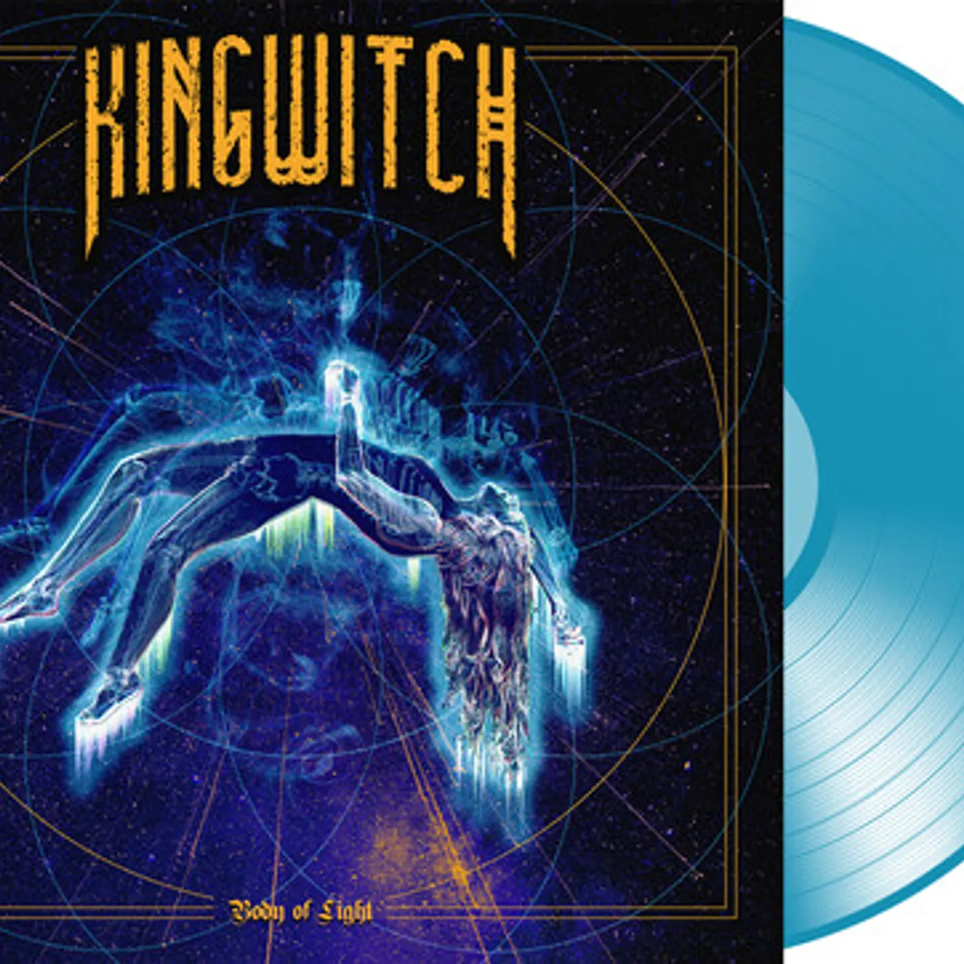 KING WITCH BODY OF LIGHT (TRANSPARENT BLUE) Vinyl Record
