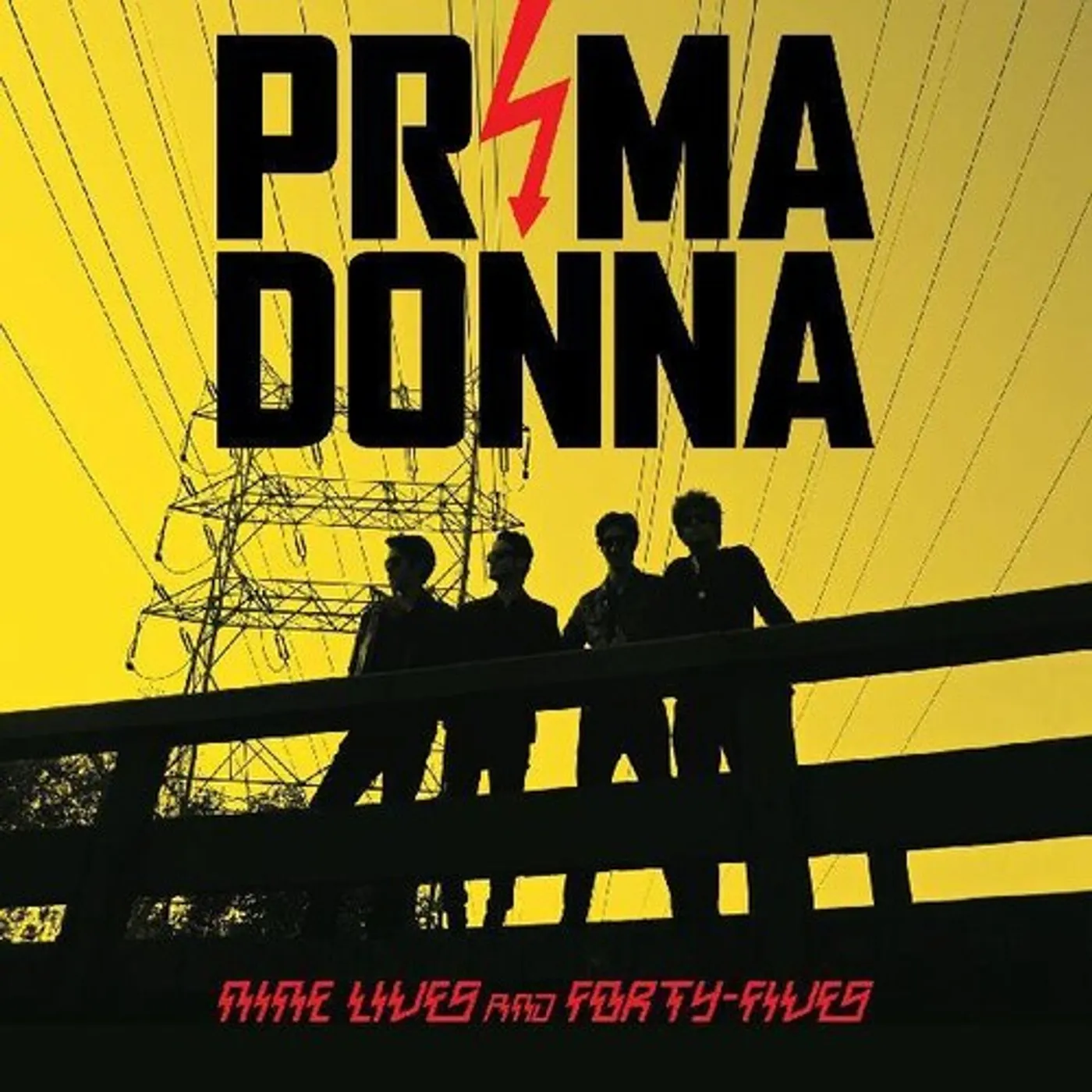 Music Life - Prima Donna NINE LIVES AND FORTY FIVES Vinyl Record