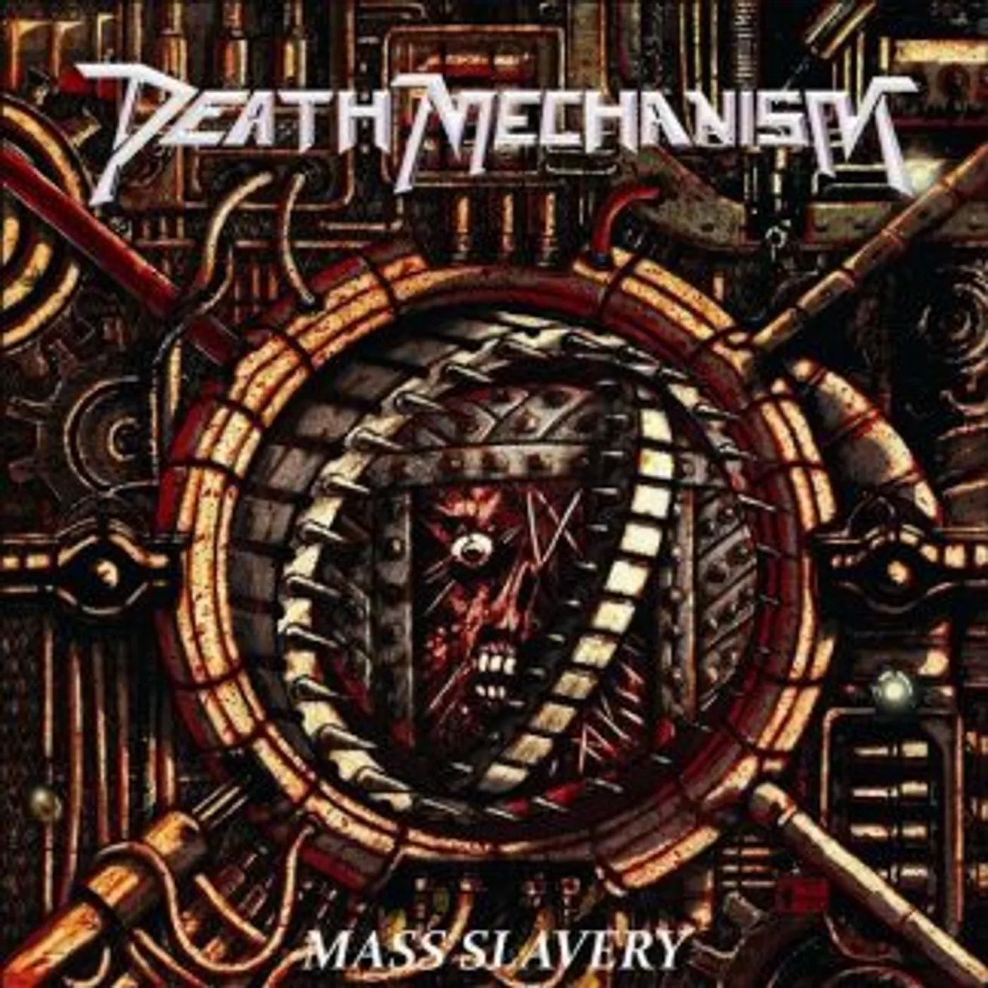 DEATH MECHANISM Mass Slavery Vinyl Record