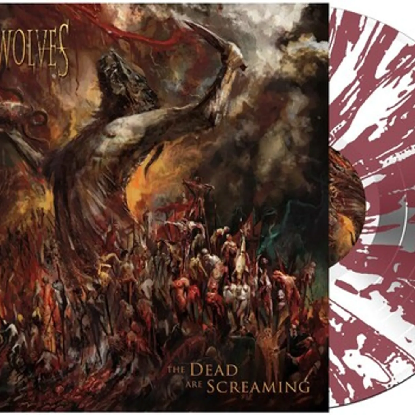 Werewolves DEAD ARE SCREAMING Vinyl Record