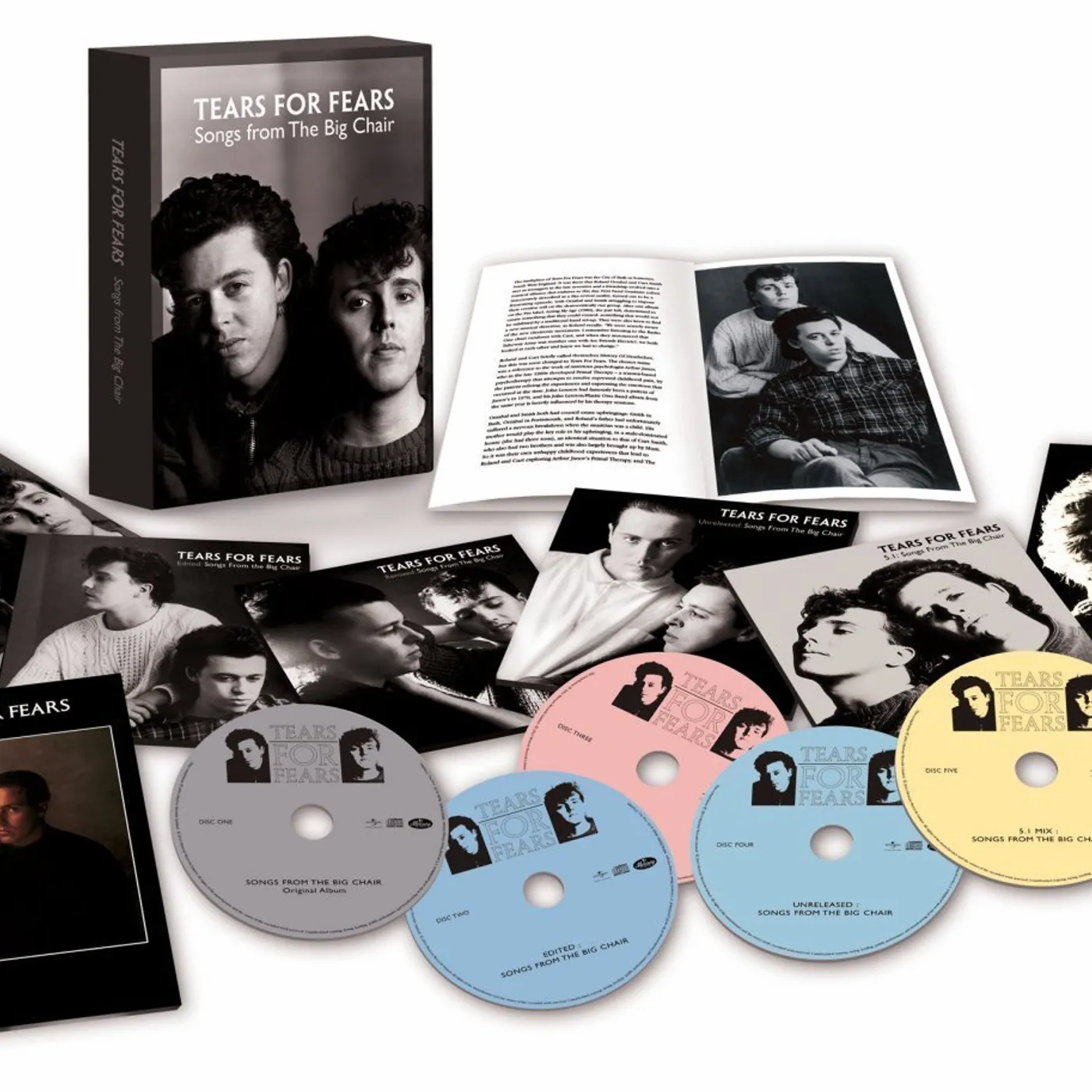 Tears For Fears SONGS FROM THE BIG CHAIR (DELUXE/CD/DVD) CD