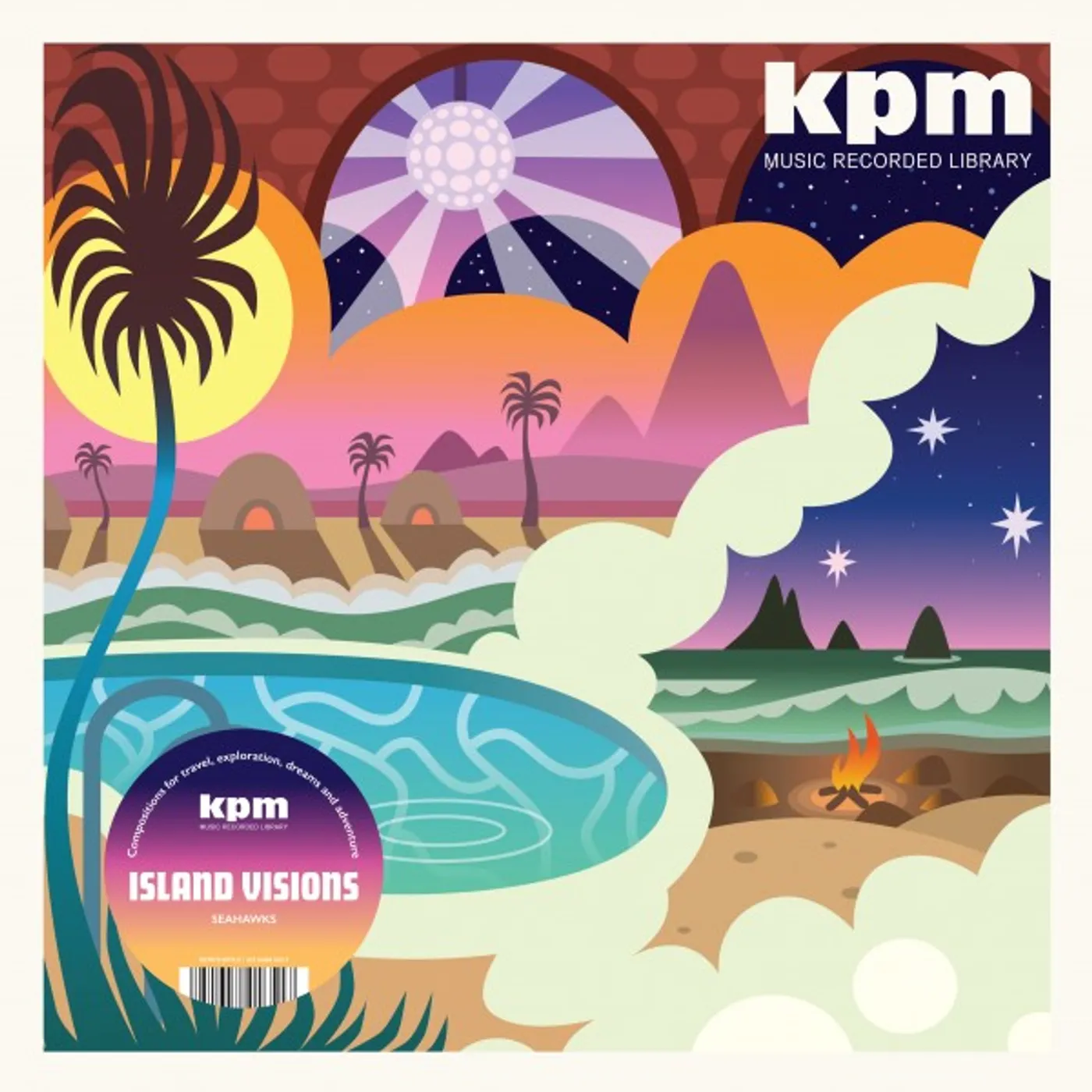 Seahawks ISLAND VISIONS (KPM) Vinyl Record