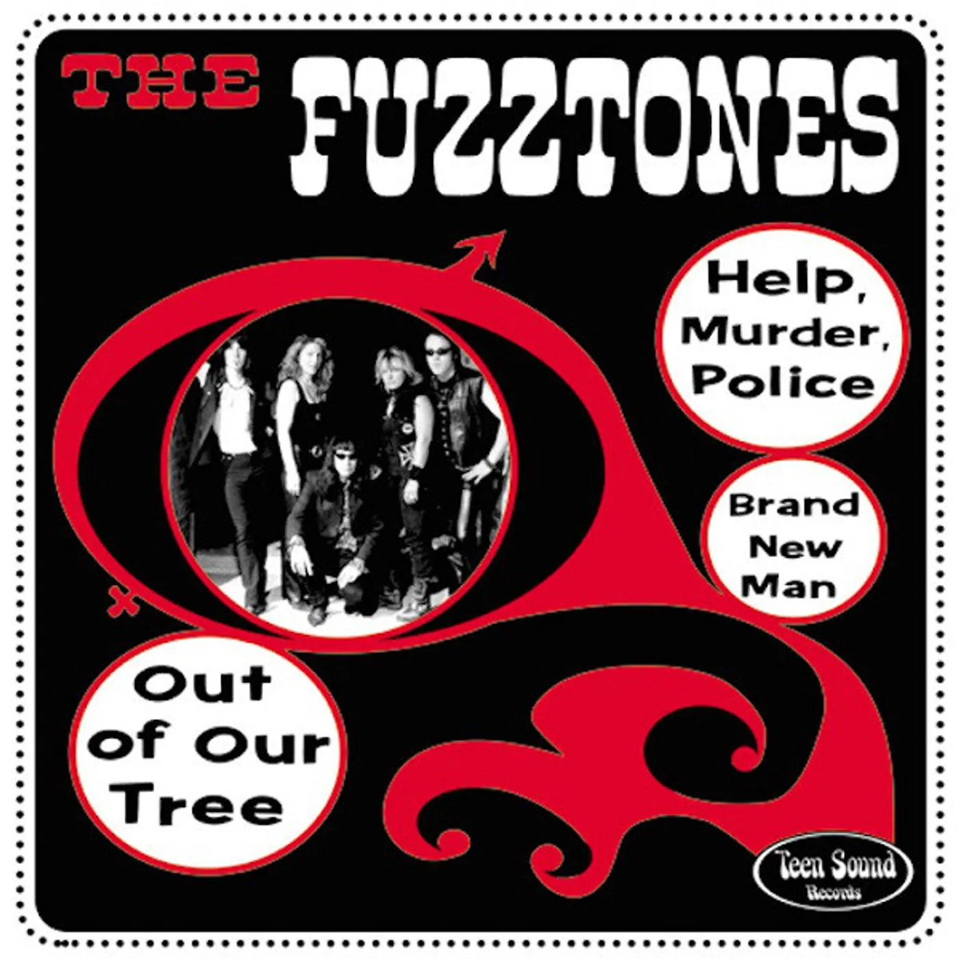 The Fuzztones HELP MURDER POLICE Vinyl Record