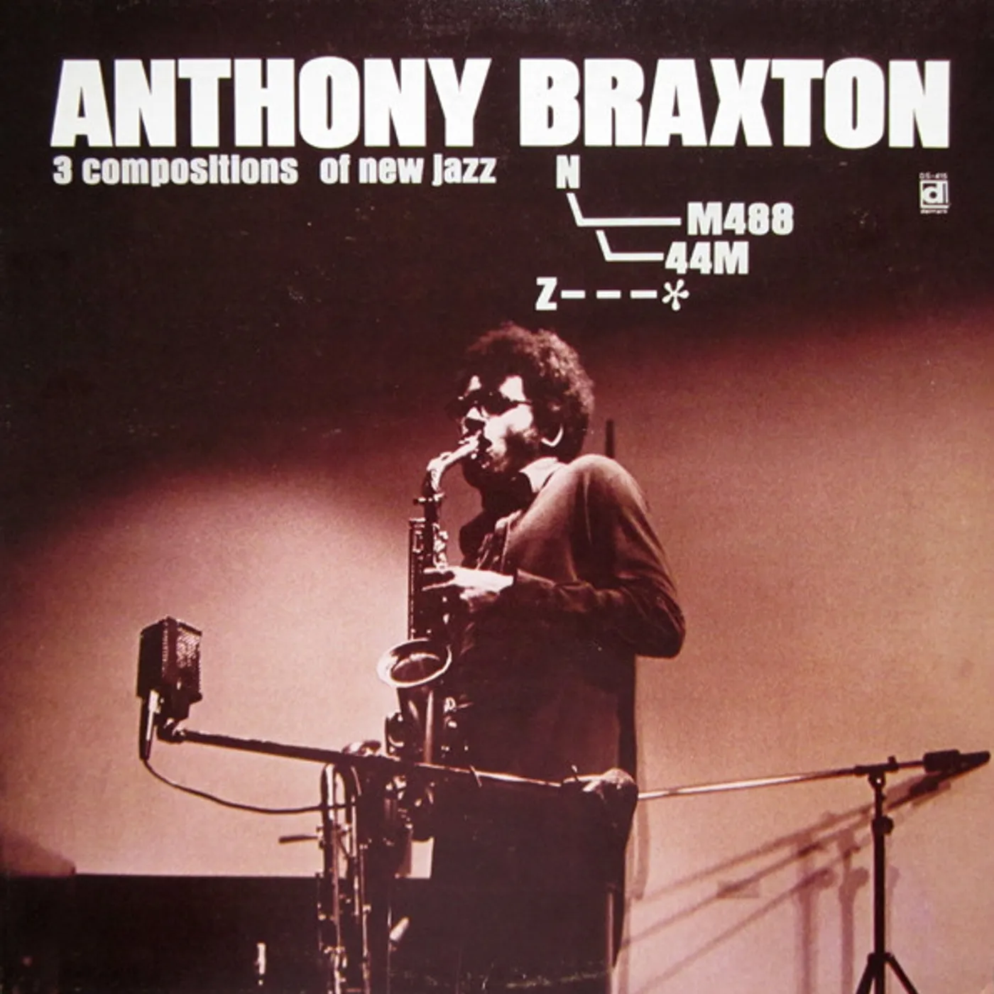 Anthony Braxton 3 Compositions of New Jazz Vinyl Record