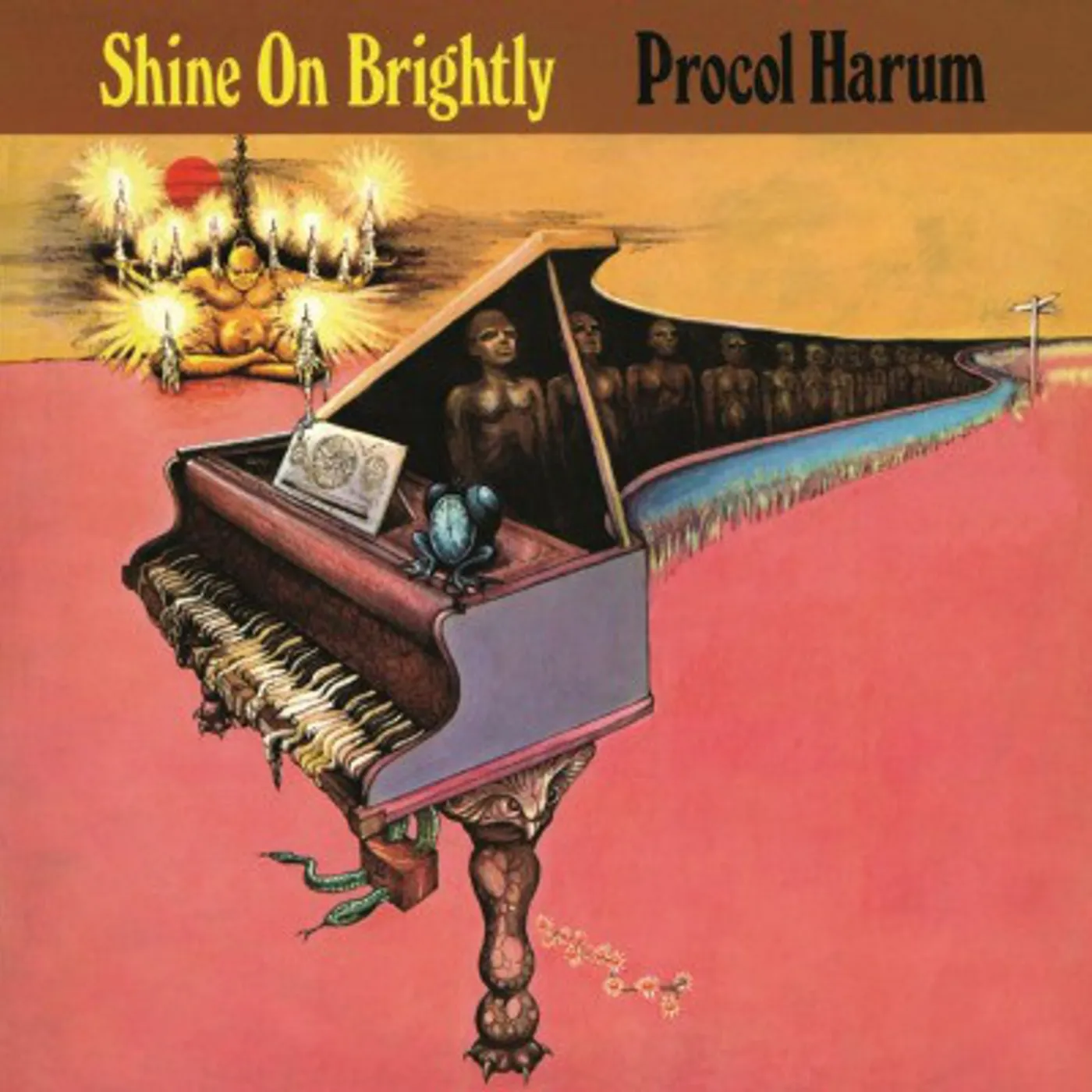 Procol Harum Shine On Brightly Vinyl Record