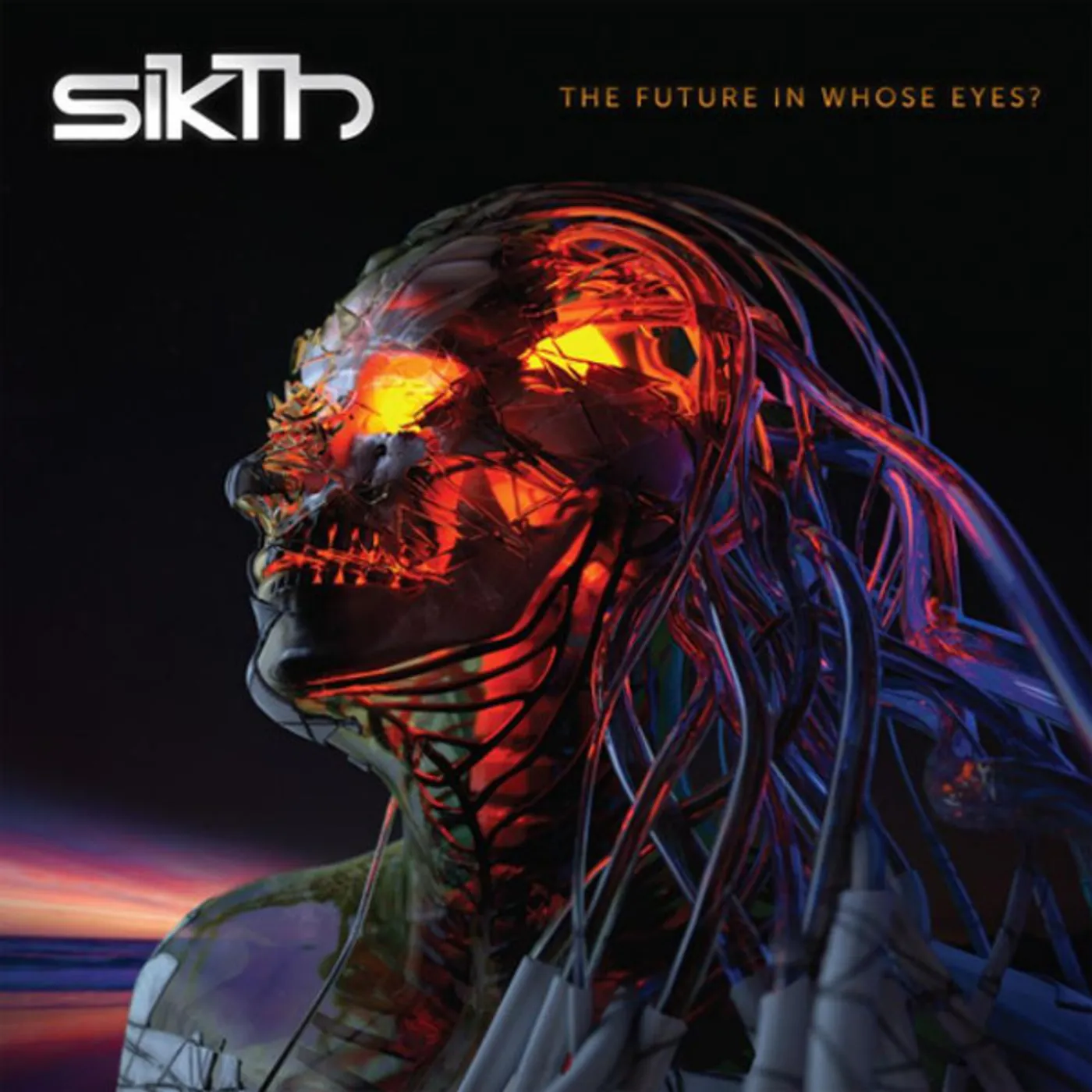 SikTh FUTURE IN WHOSE EYES (PURPLE VINYL) Vinyl Record