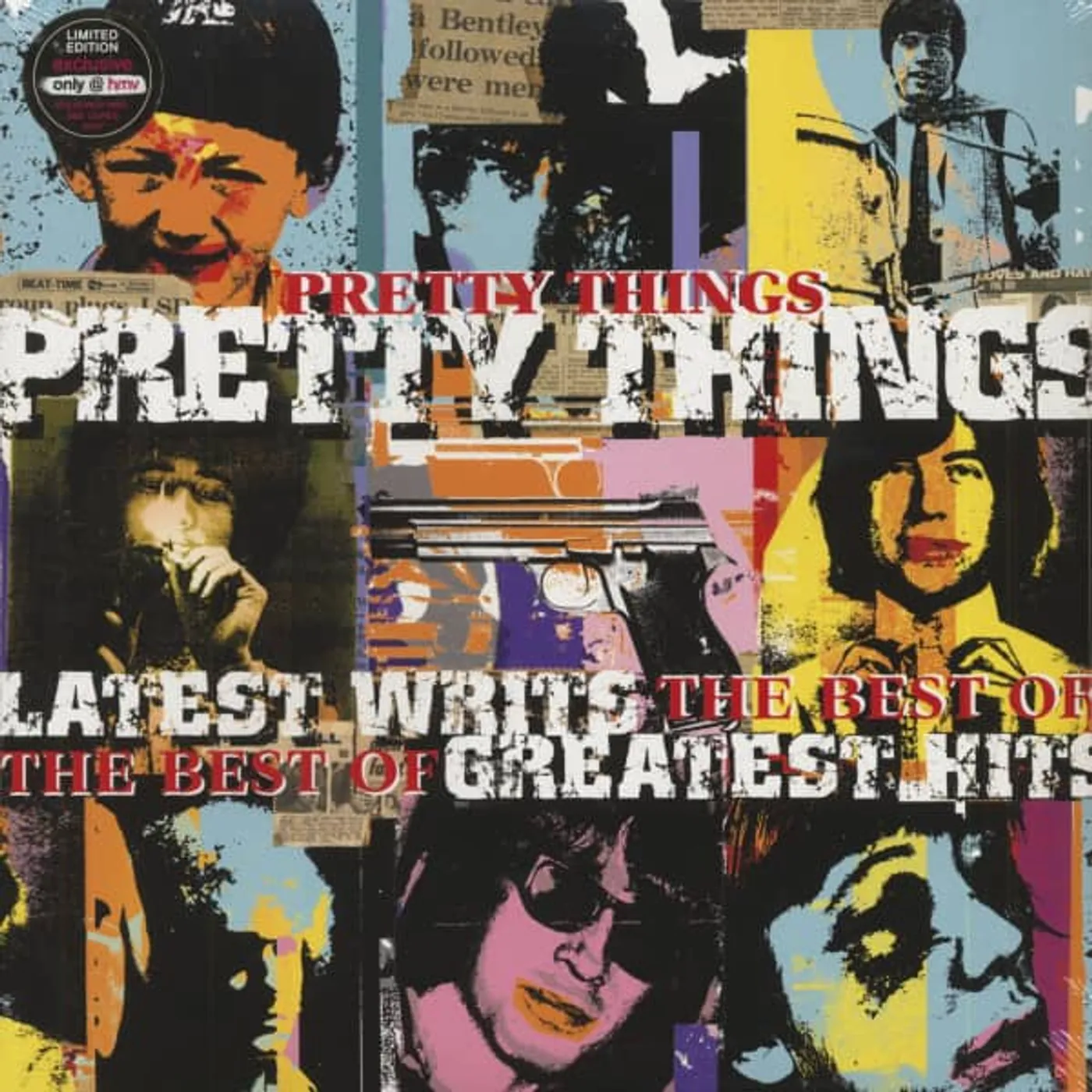 The Pretty Things LATEST WRITS GREATEST HITS Vinyl Record