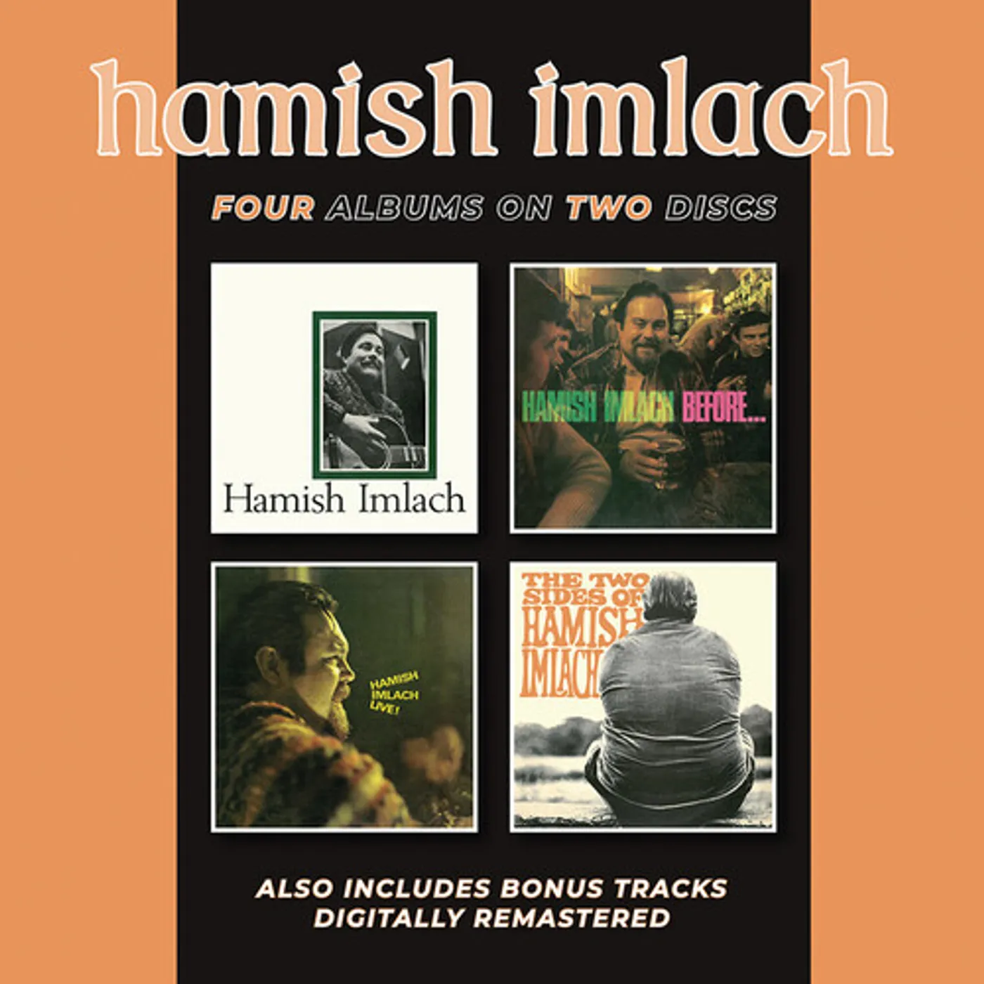 HAMISH IMLACH / BEFORE & AFTER / LIVE / 2 SIDES OF CD