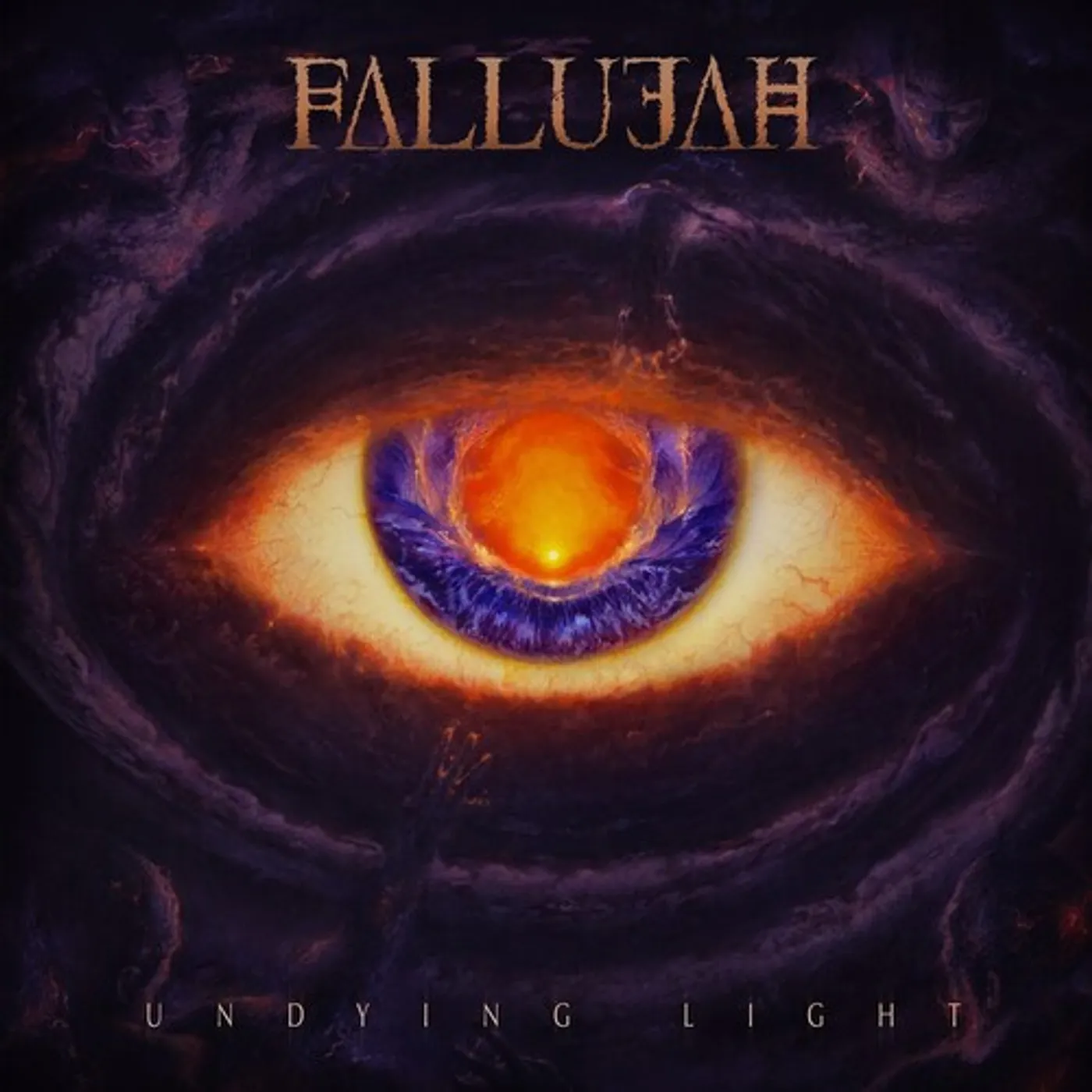 Fallujah UNDYING LIGHT (ORANGE/WHITE SPLATTER) Vinyl Record