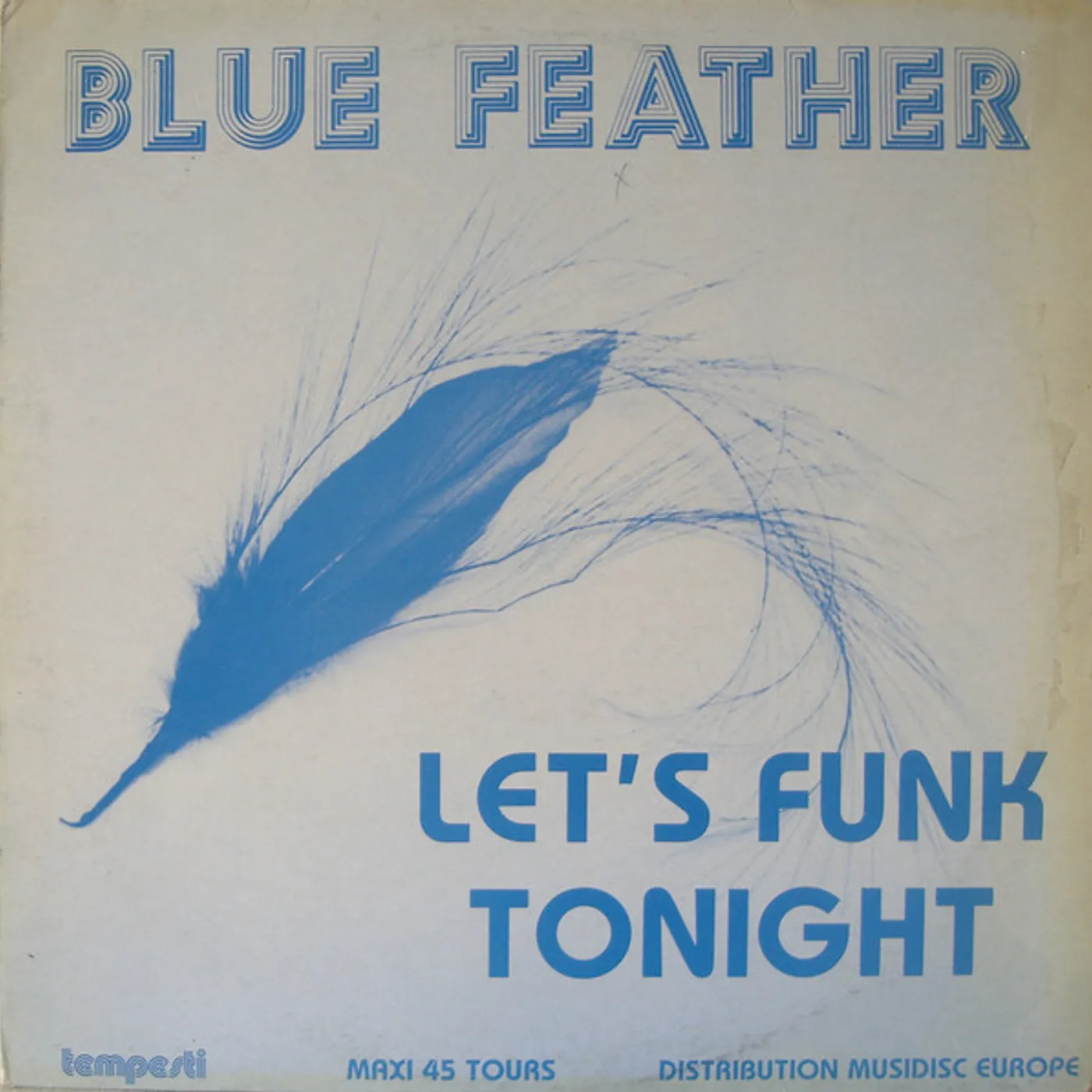 Blue Feather LET'S FUNK TONIGHT Vinyl Record