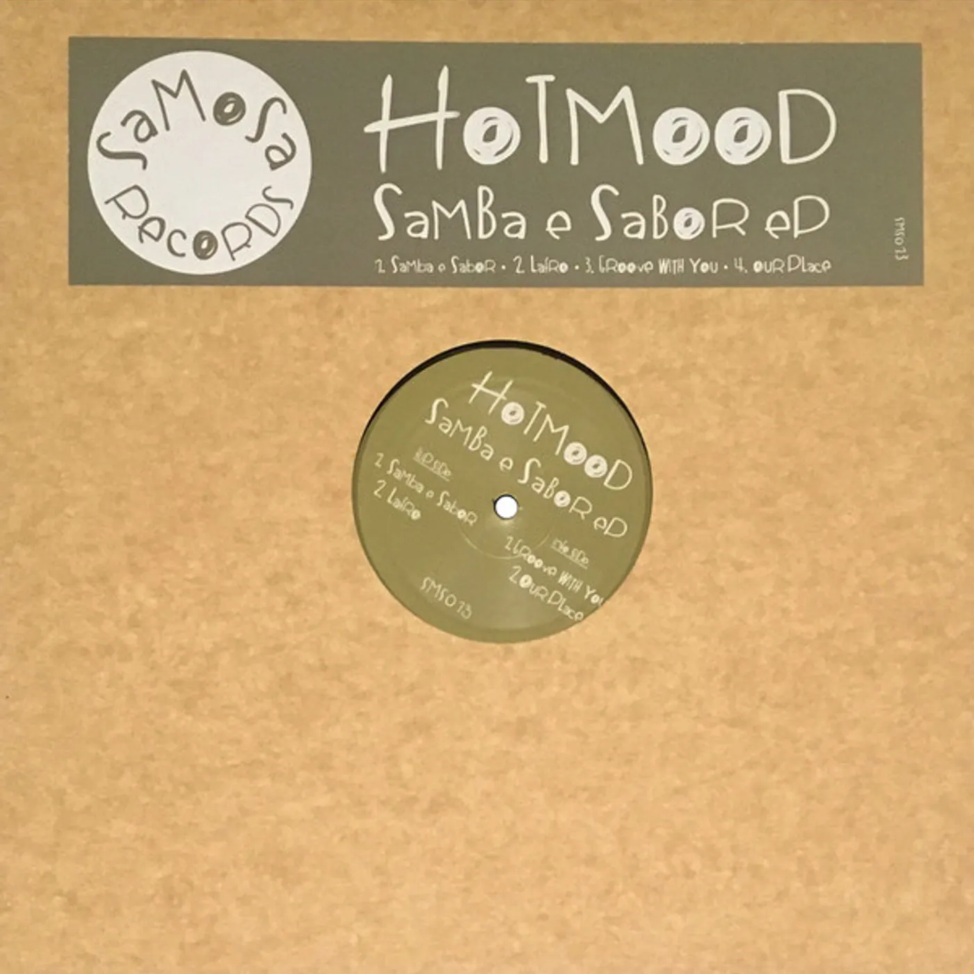 Hotmood SAMBA E SABOR Vinyl Record