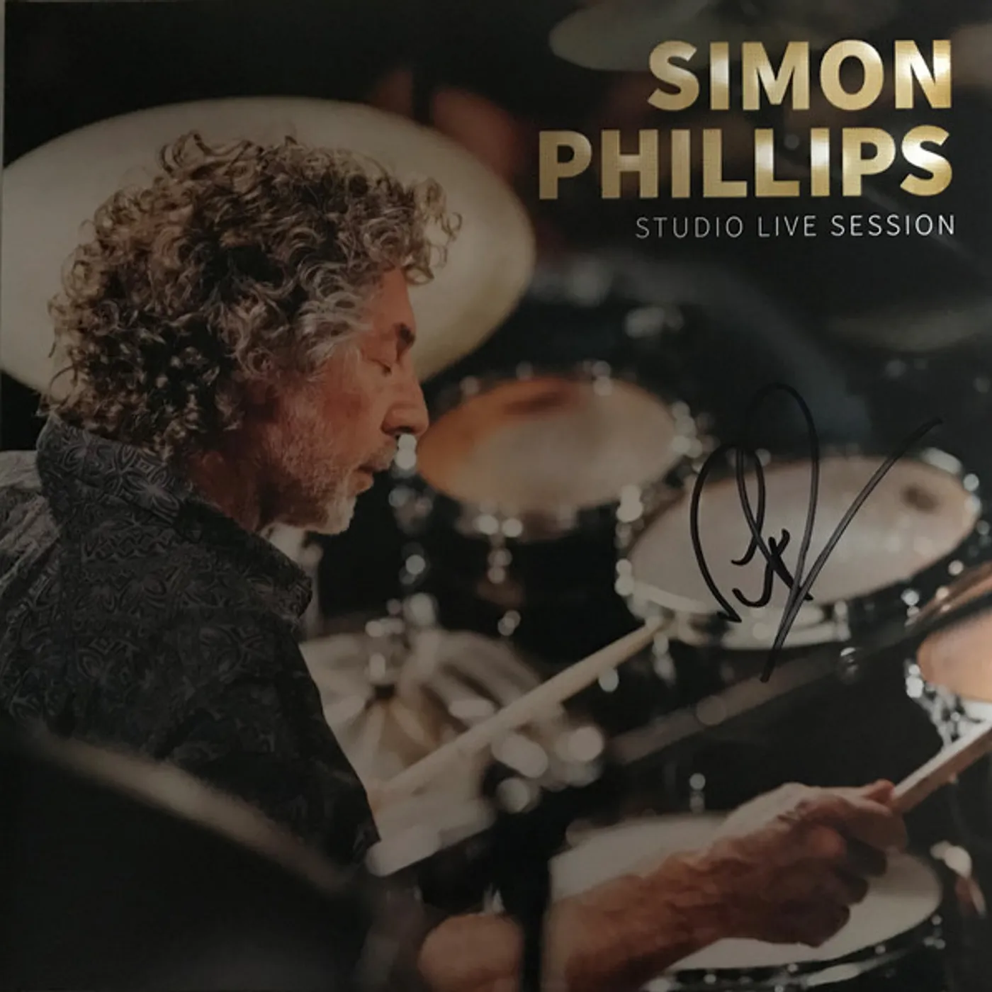 Simon Phillips STUDIO LIVE SESSION Vinyl Record