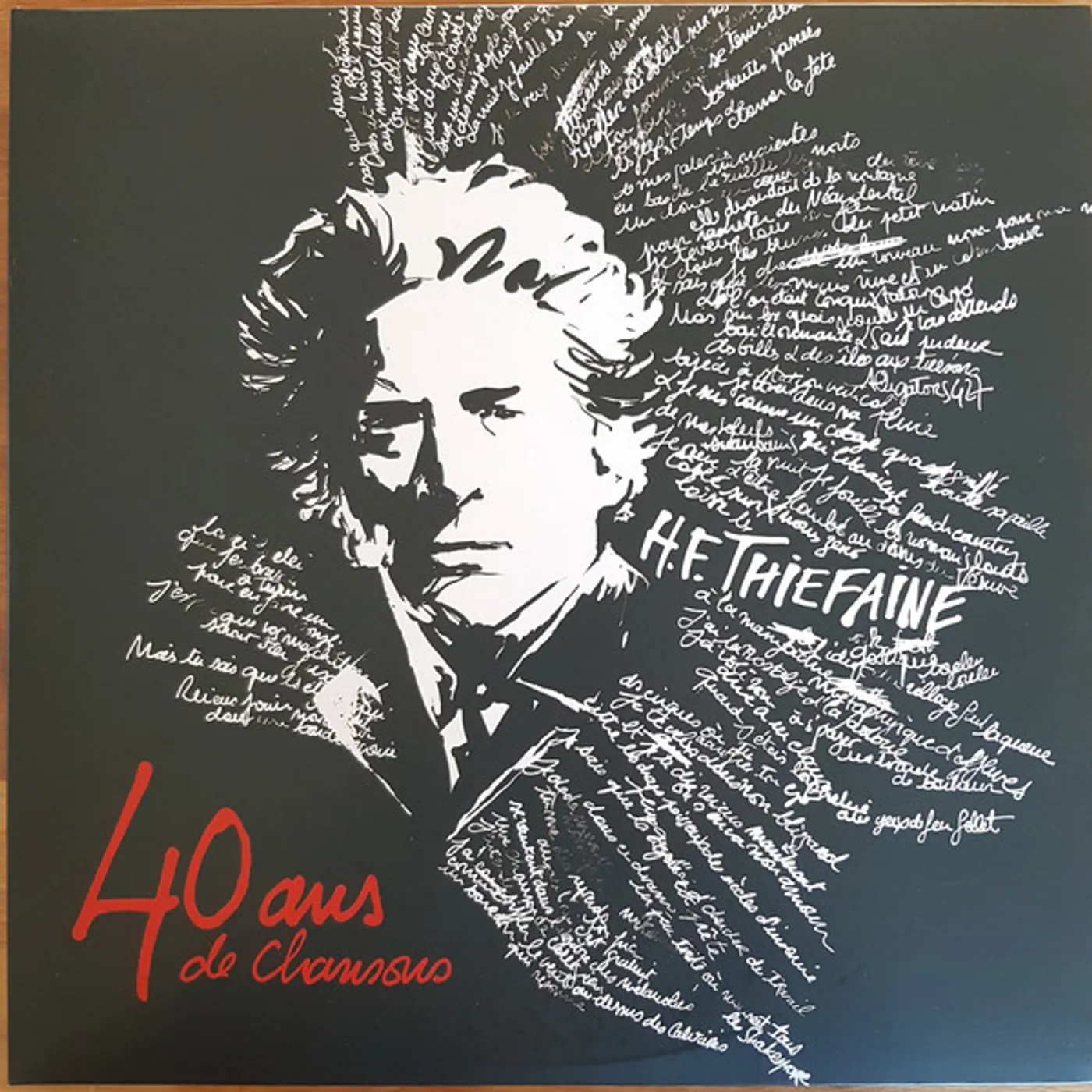 Hubert-Félix Thiéfaine 40 ANS DE CHANSONS CD