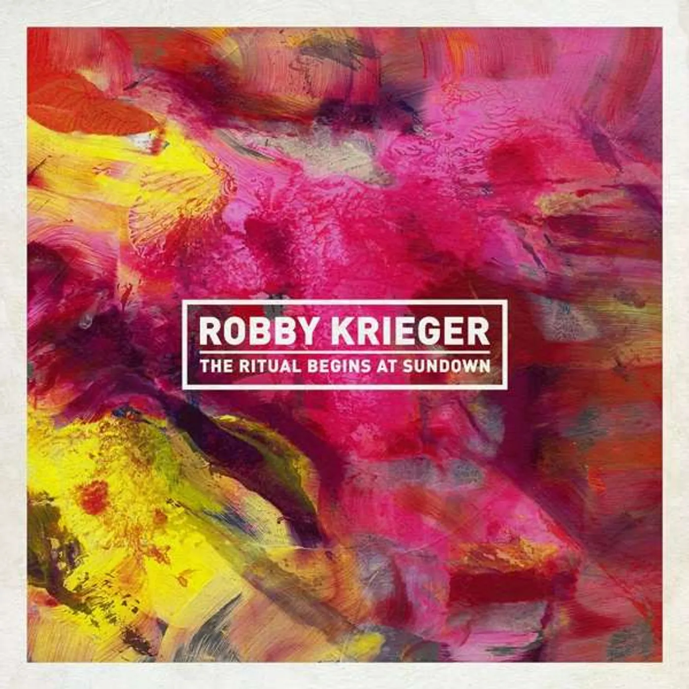 Robby Krieger RITUAL BEGINS AT SUNDOWN Vinyl Record