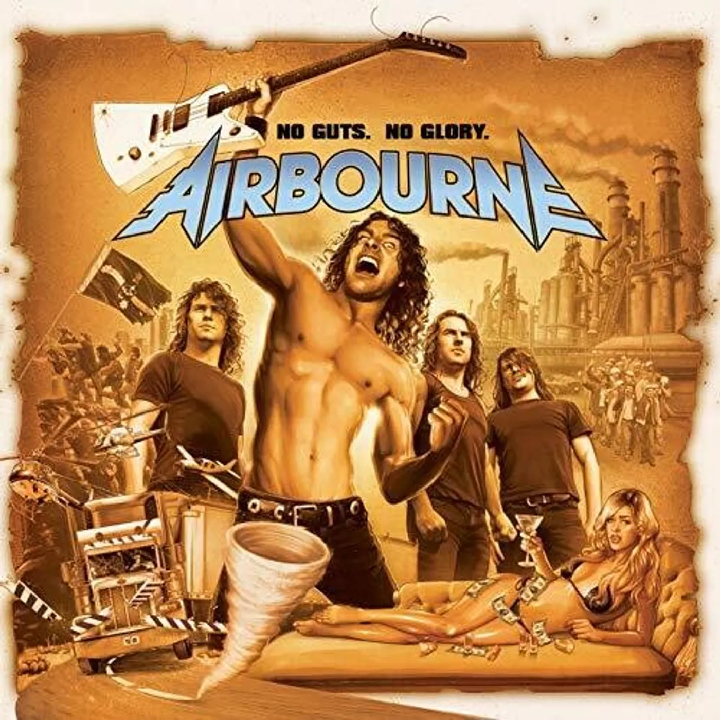 Airbourne No Guts. No Glory Vinyl Record