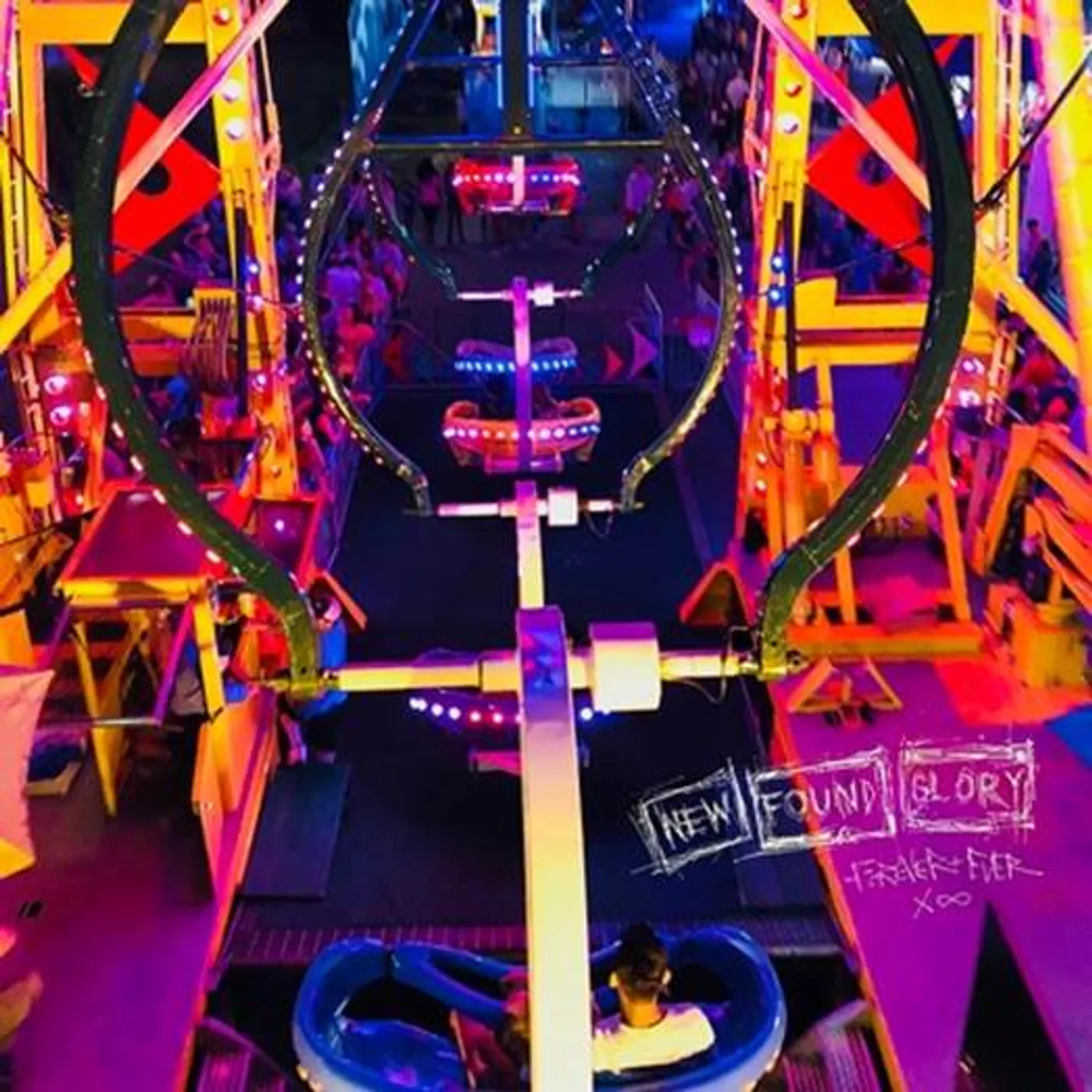 New Found Glory FOREVER & EVER X INFINITY (TRANSLUCENT GREEN) Vinyl Record