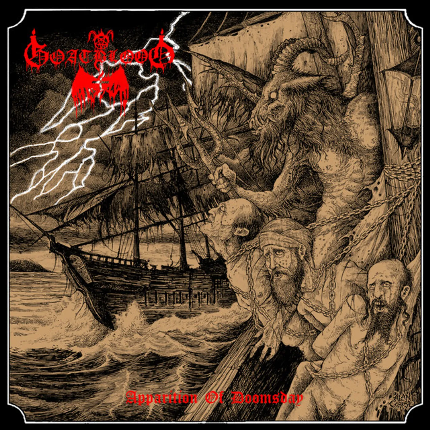 Goatblood APPARITION OF DOOMSDAY CD