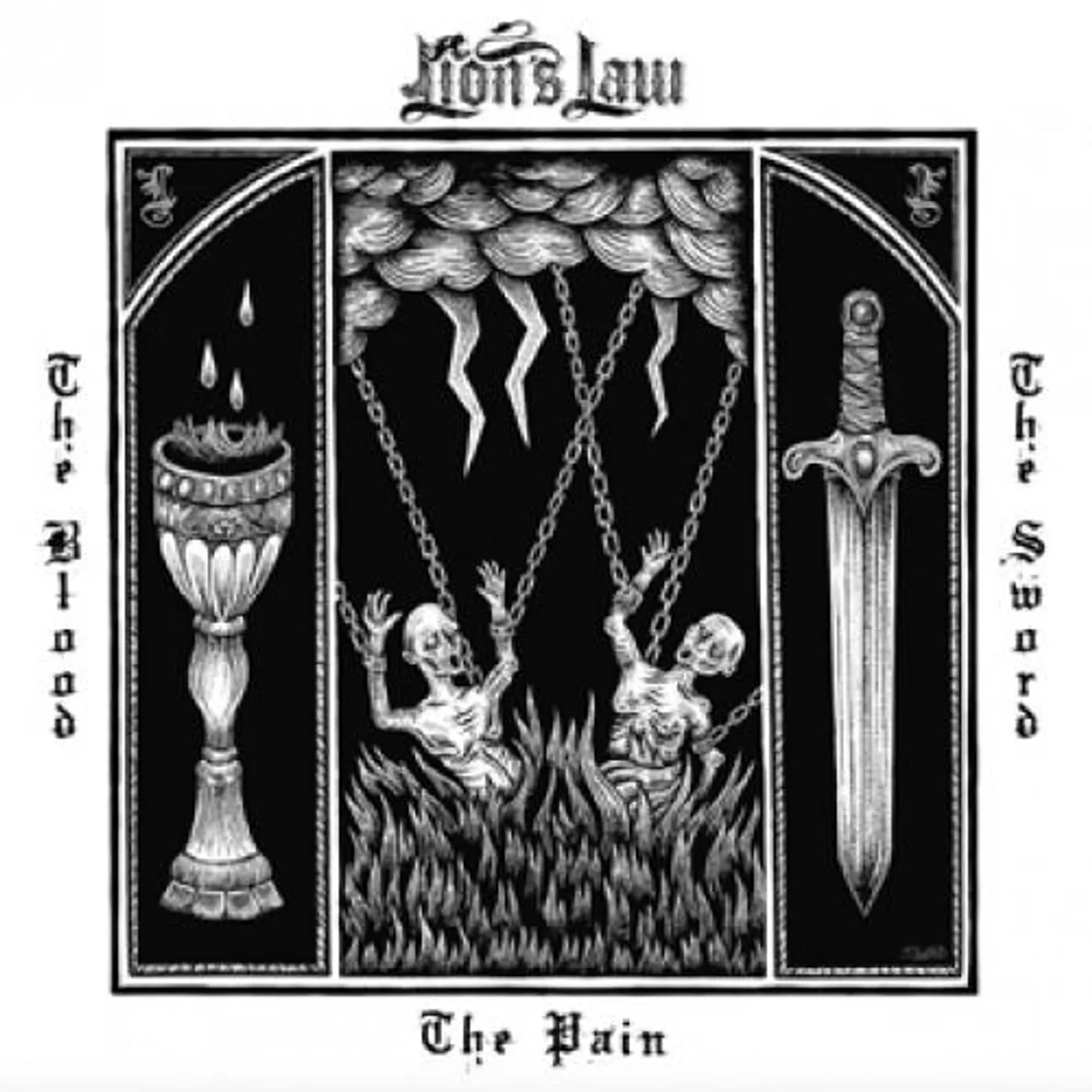 Lion's Law PAIN, THE BLOOD, AND THE SWORD Vinyl Record