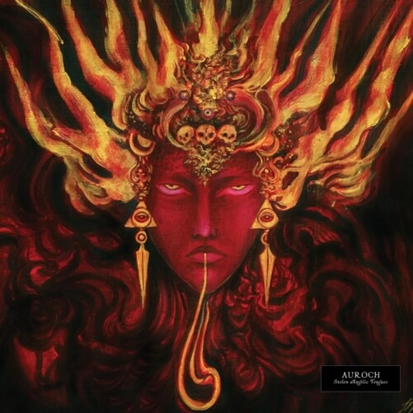 Auroch STOLEN ANGELIC TONGUE (COLORED VINYL) Vinyl Record