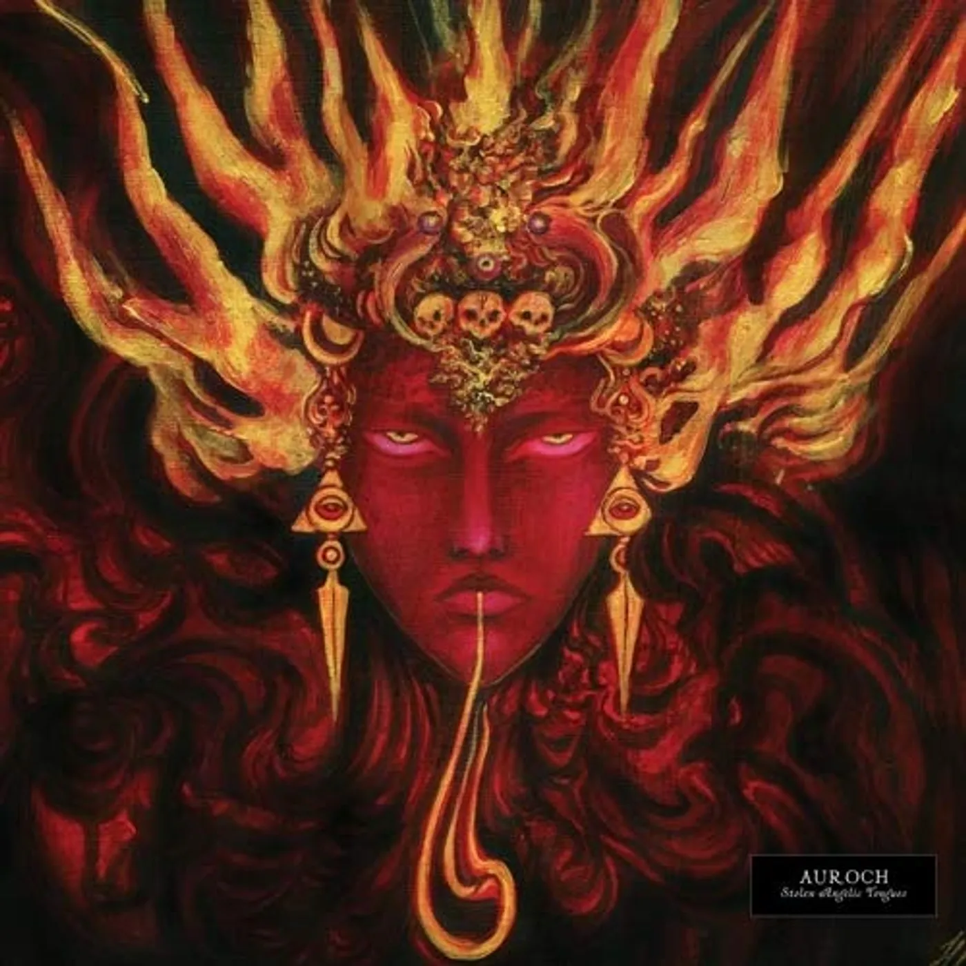 Auroch STOLEN ANGELIC TONGUE (COLORED VINYL) Vinyl Record