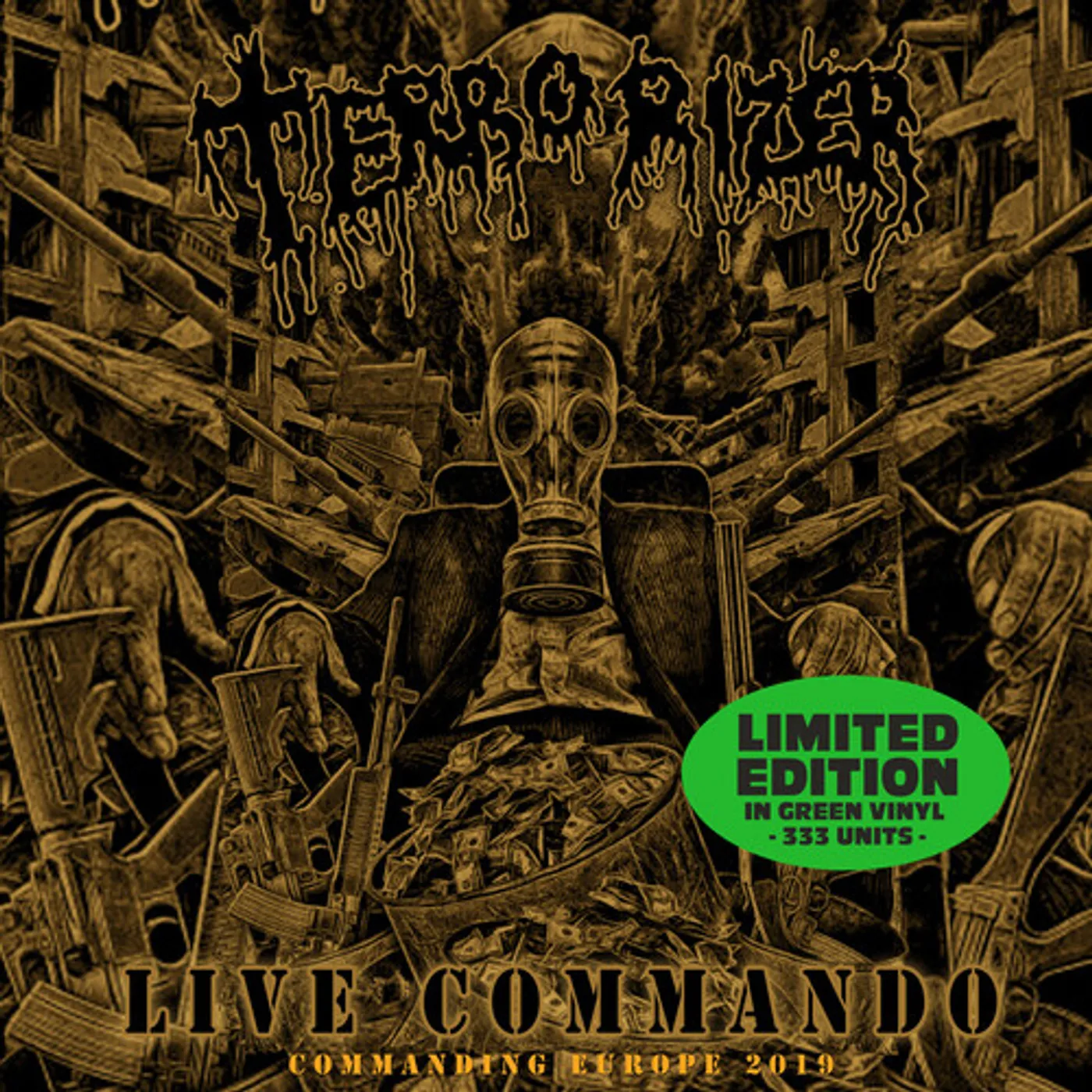 Terrorizer Live Commando Vinyl Record