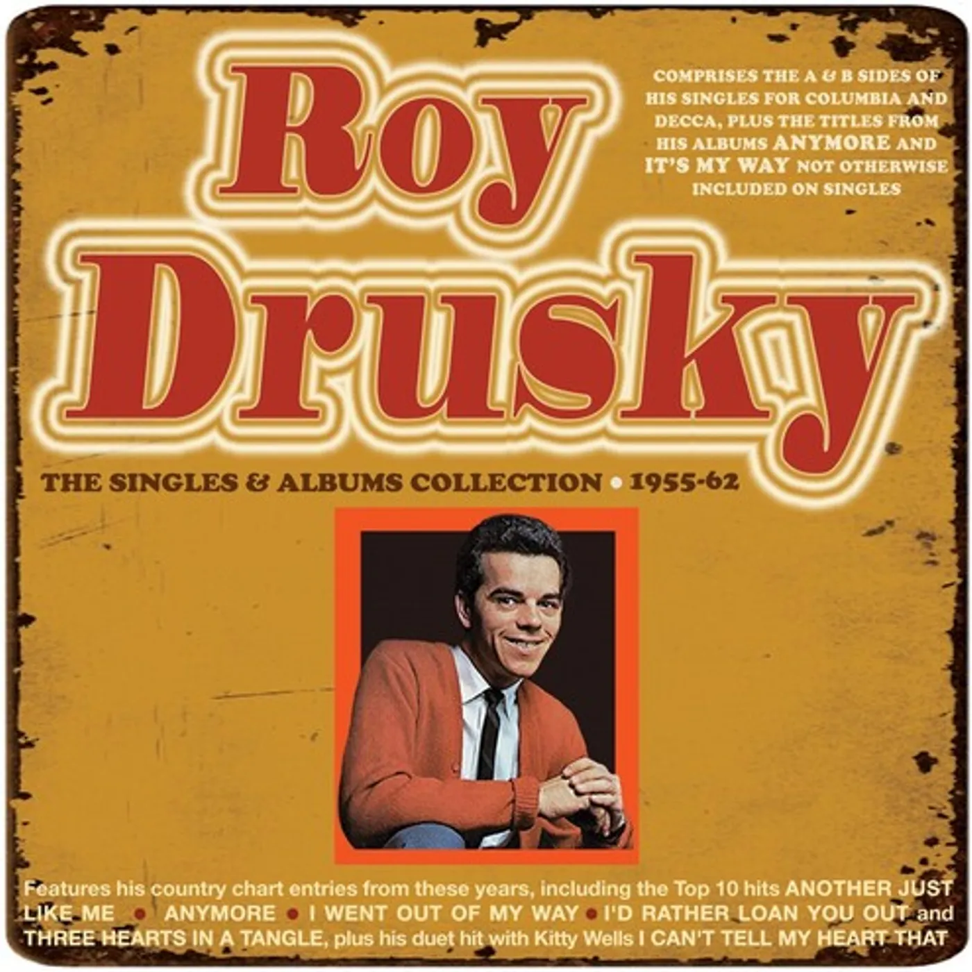 Roy Drusky SINGLES & ALBUMS COLLECTION 1955-62 CD