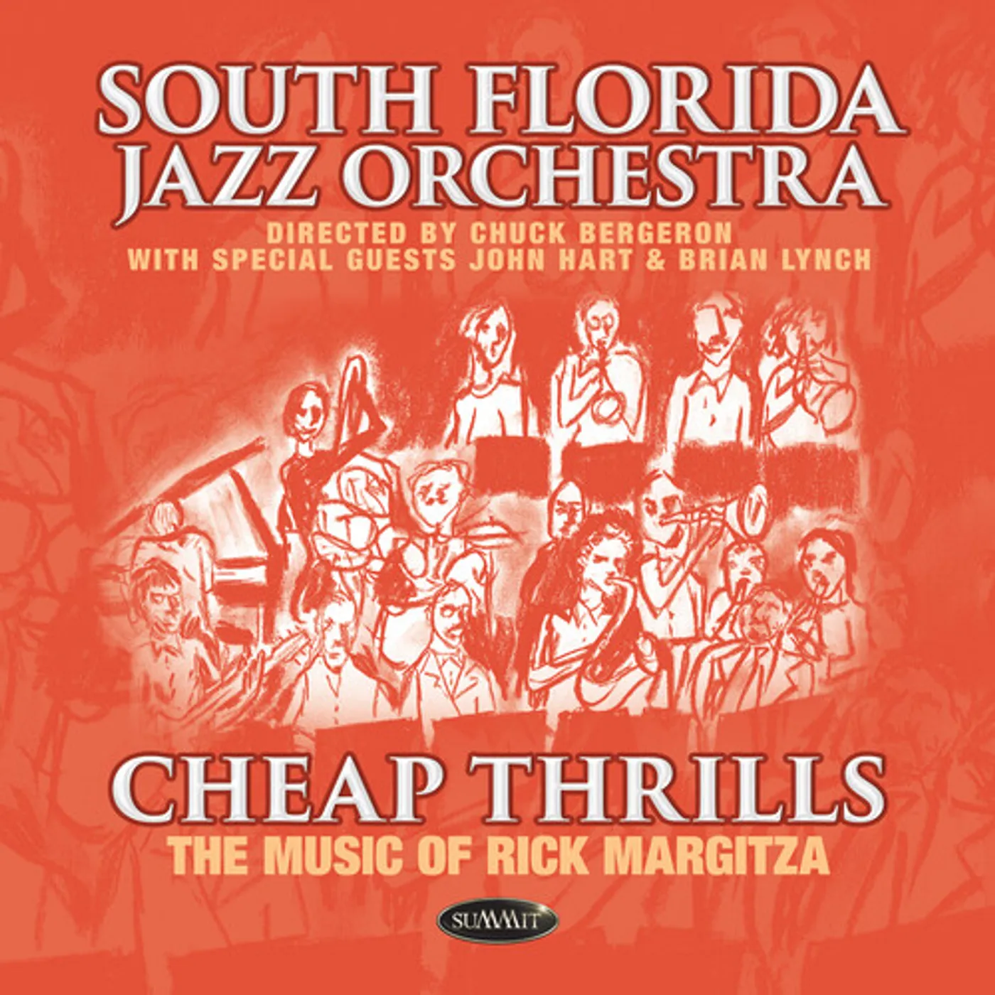 South Florida Jazz Orchestra CHEAP THRILLS: THE MUSIC OF RICK MARGITZA CD