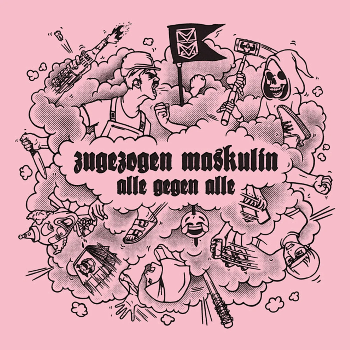 Zugezogen Maskulin ALLE GEGEN ALLE CD