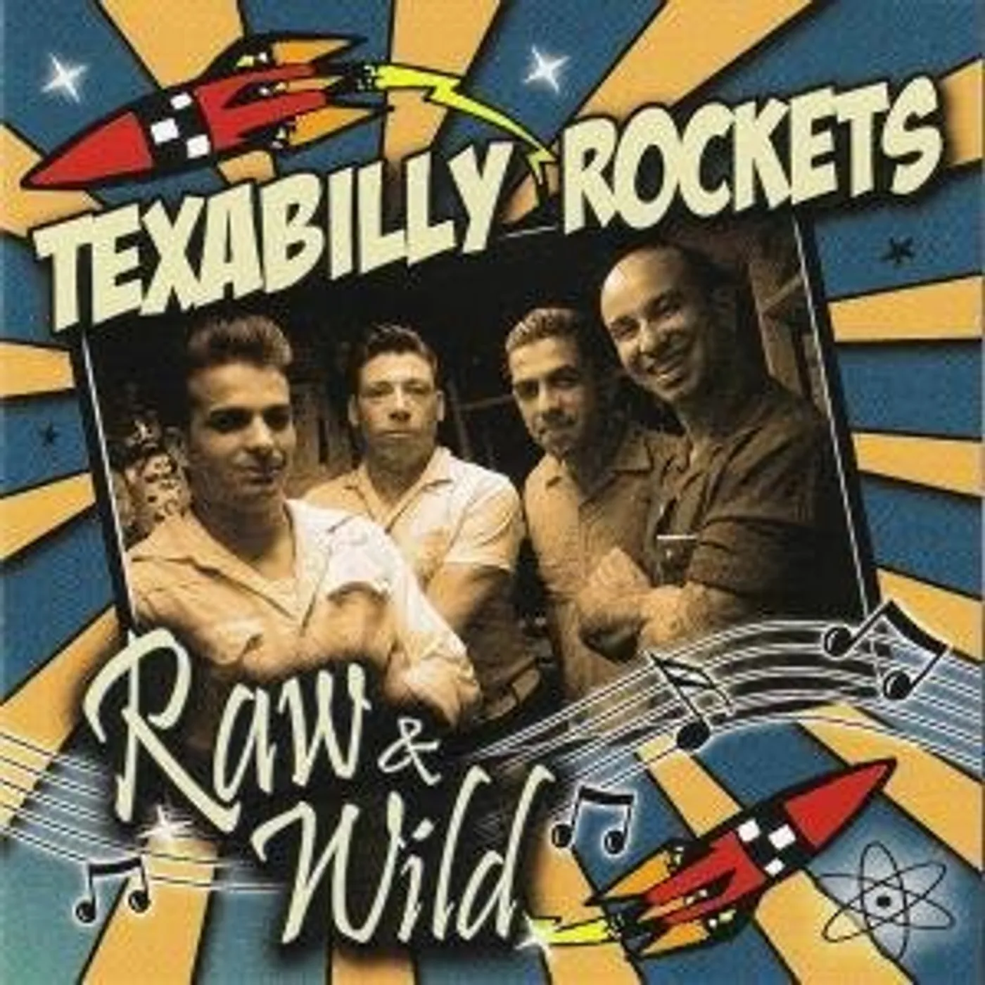 Texabilly Rockets RAW & WILD CD