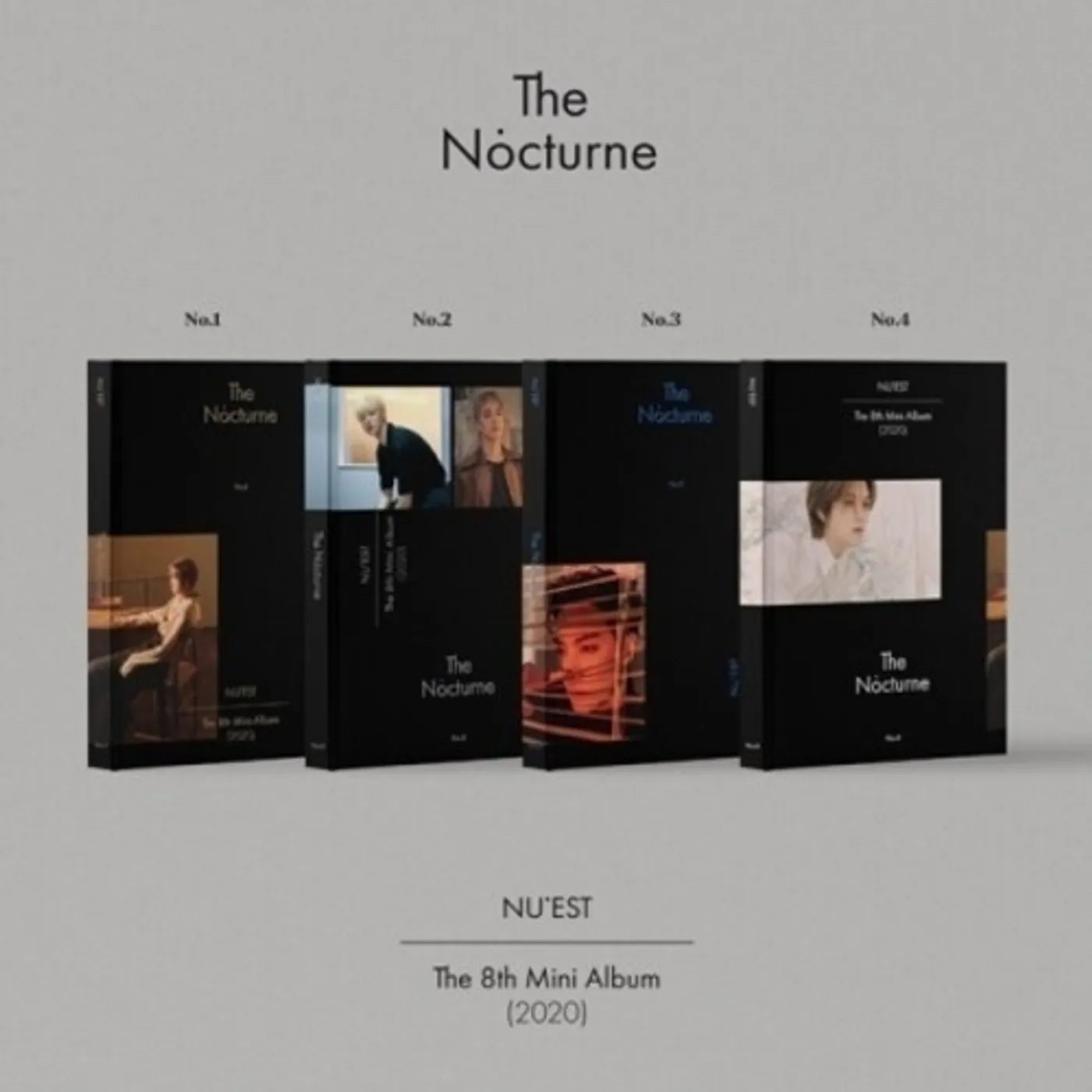 NU'EST (뉴이스트) NOCTURNE (RANDOM COVER) CD