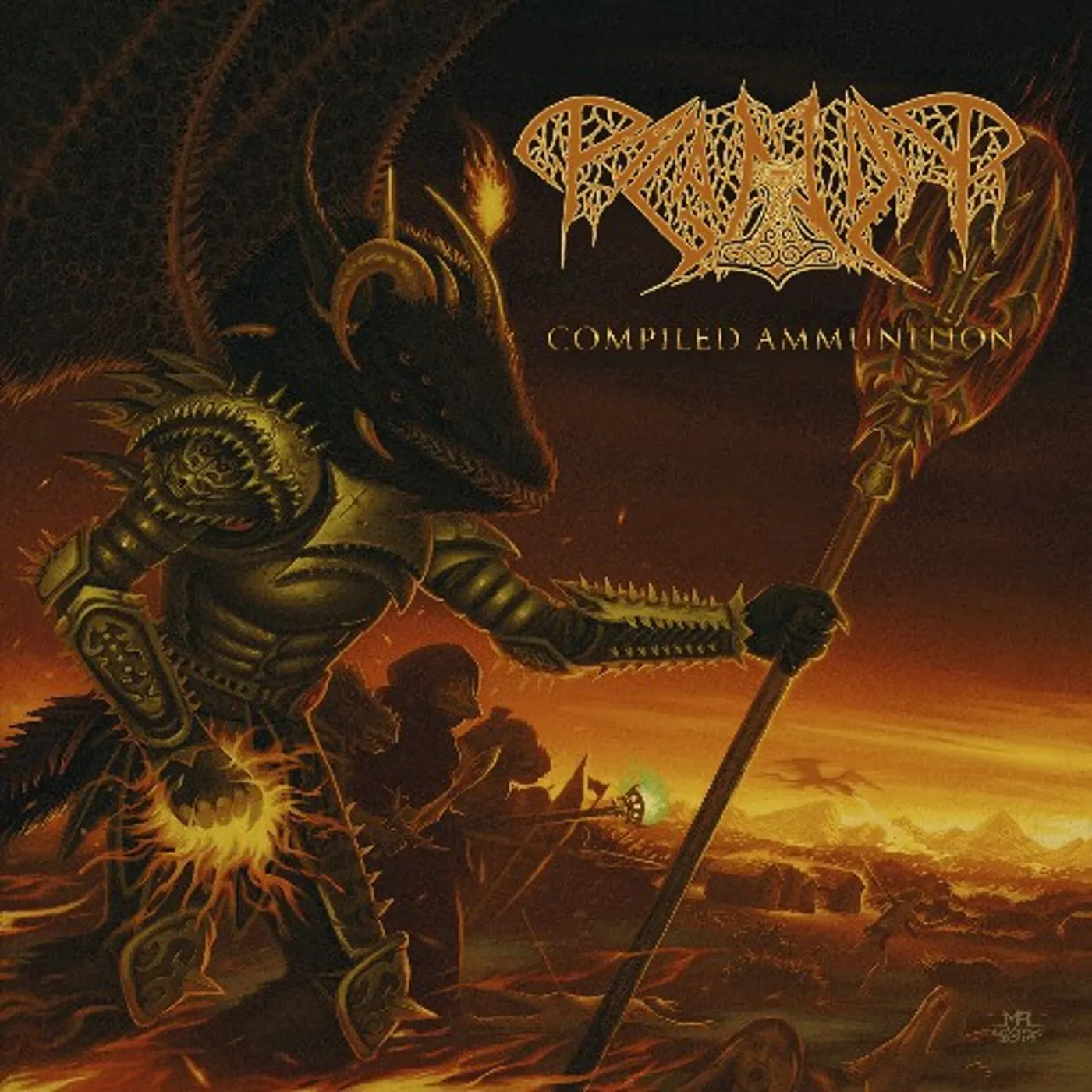 Paganizer COMPILED AMMUNITION CD