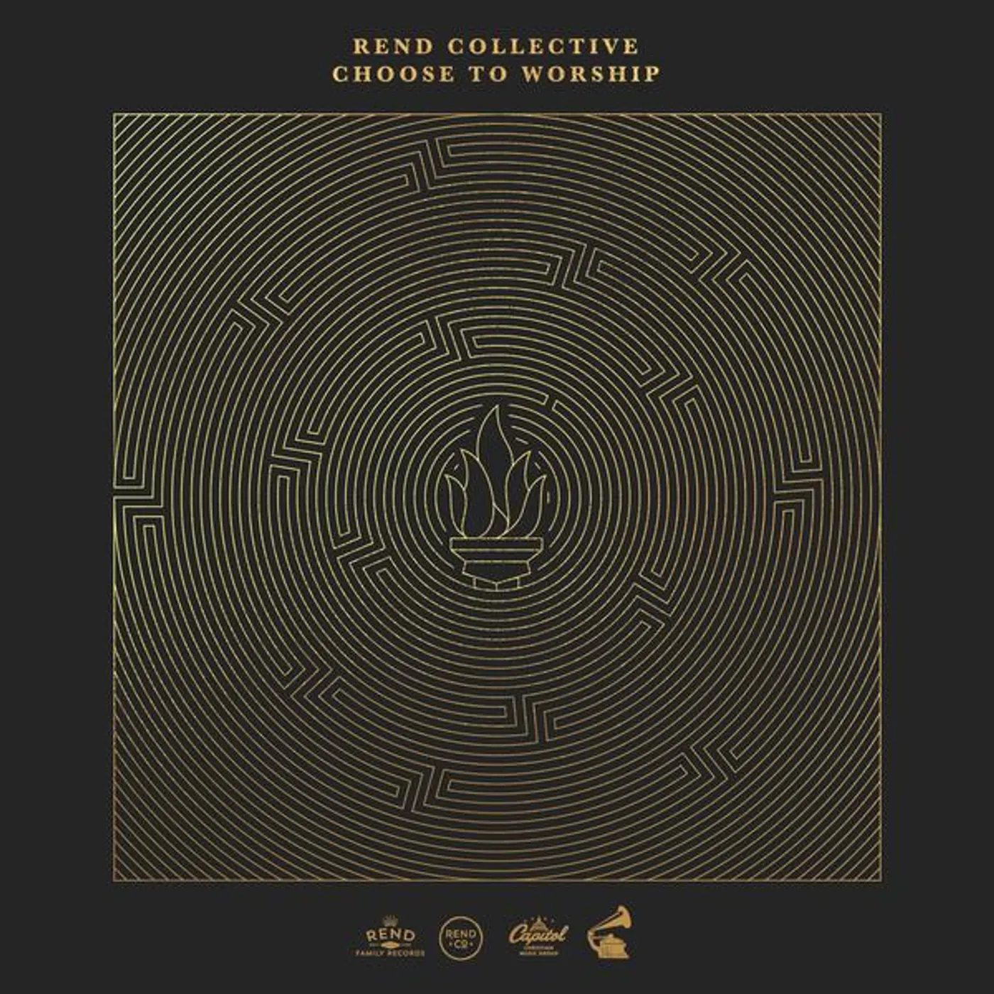 Rend Collective CHOOSE TO WORSHIP Vinyl Record