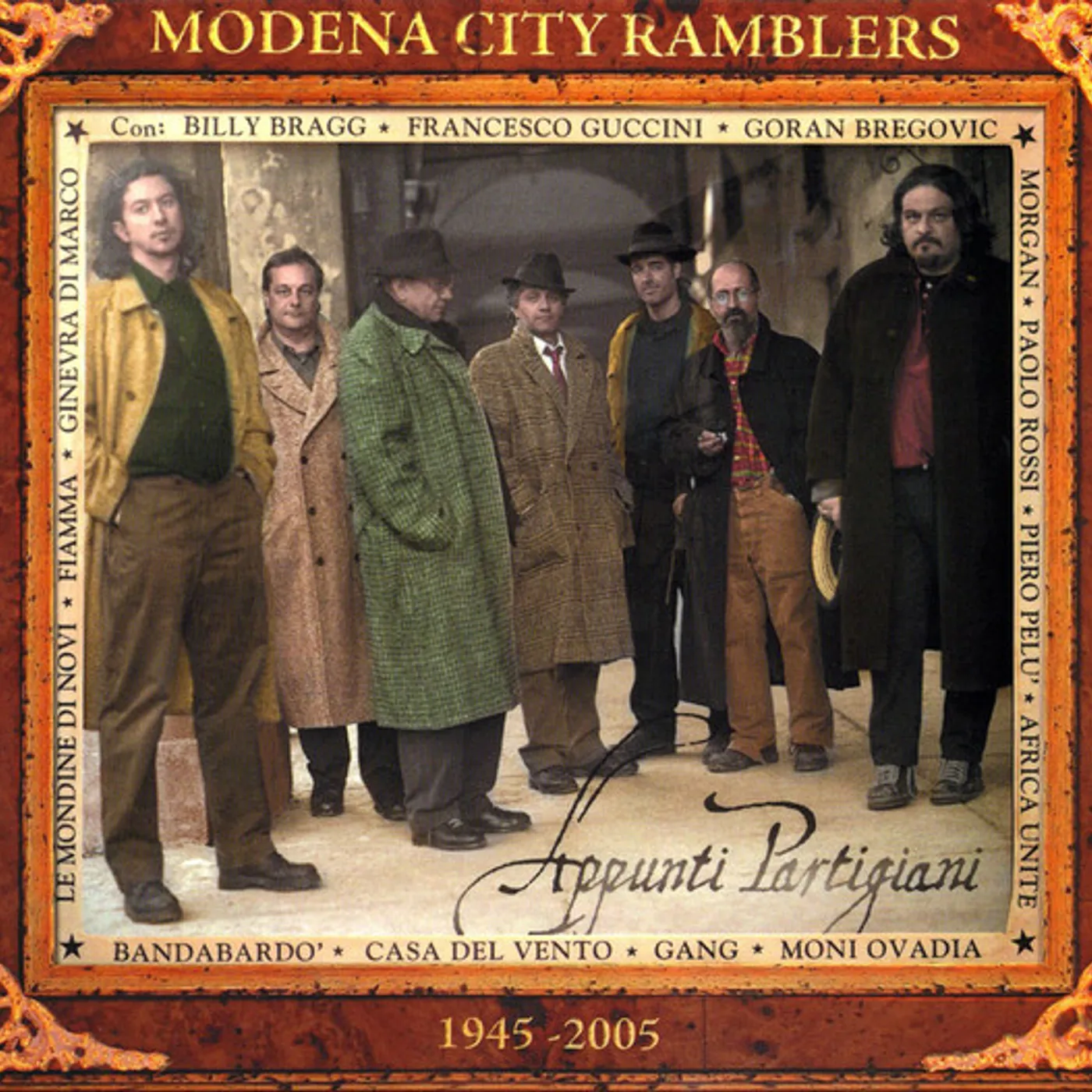 Modena City Ramblers APPUNTI PARTIGIANI CD