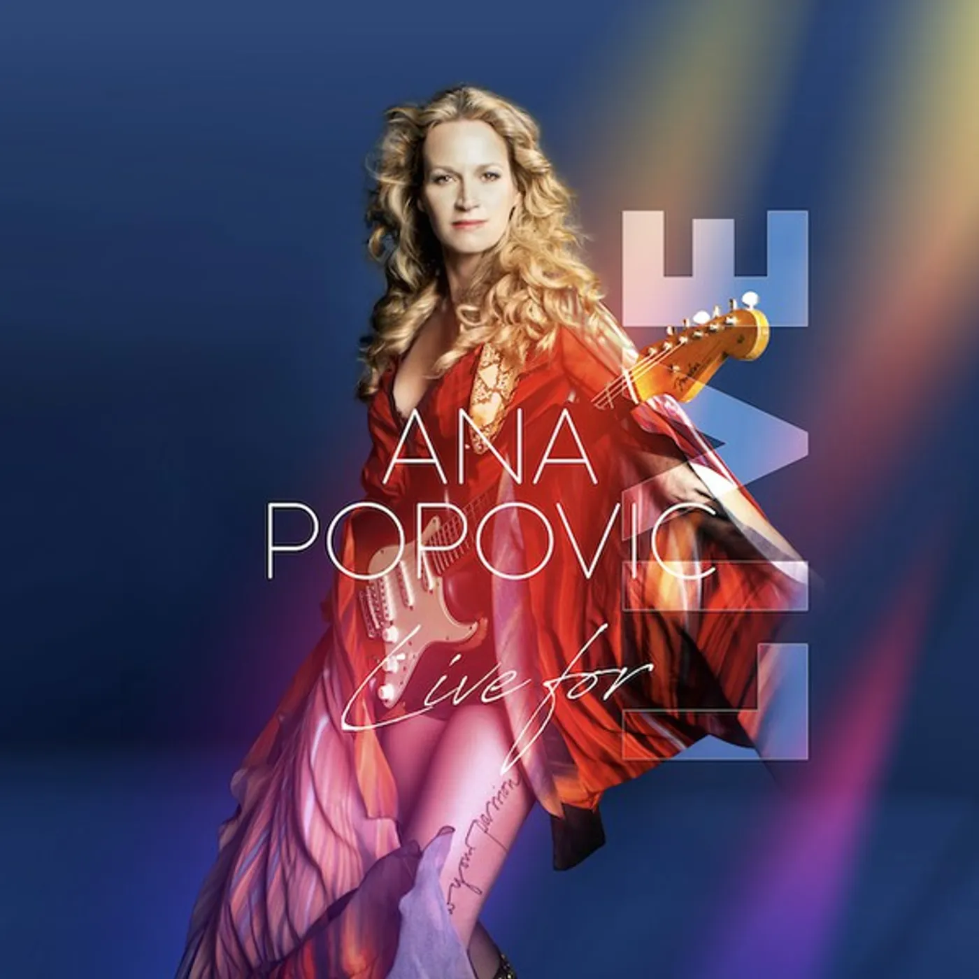 Ana Popovic LIVE FOR LIVE CD