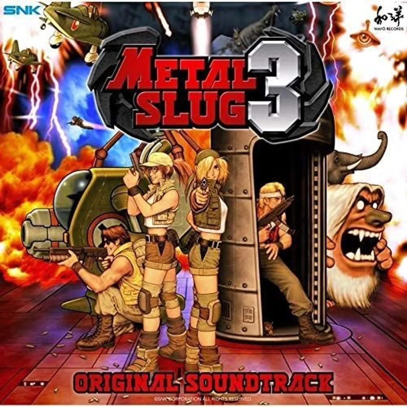 SNK SOUND TEAM METAL SLUG 3 / Original Soundtrack Vinyl Record