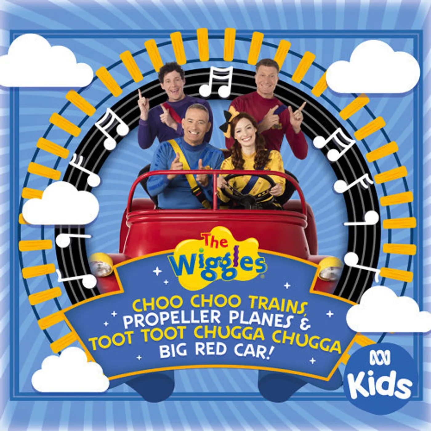 The Wiggles CHOO CHOO TRAINS PROPELLER PLANES & TOOT TOOT CD