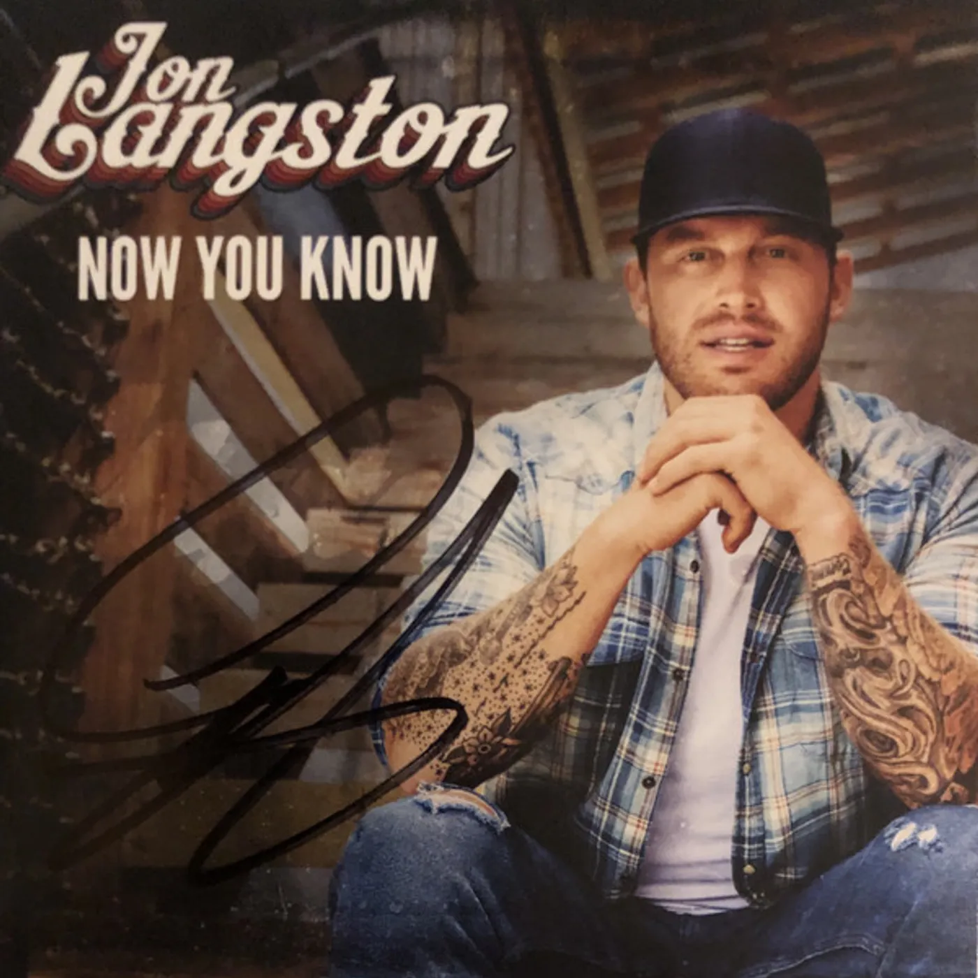Jon Langston NOW YOU KNOW CD