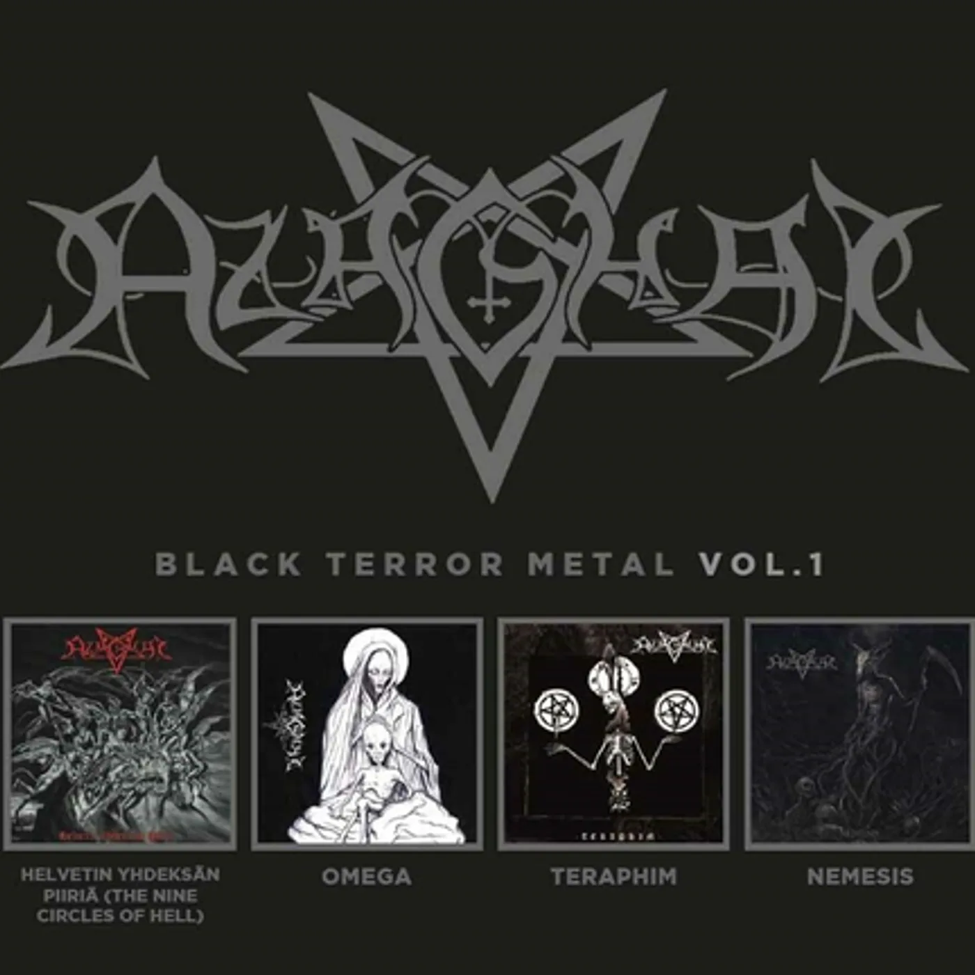 Azaghal BLACK TERROR METAL VOL 1 CD