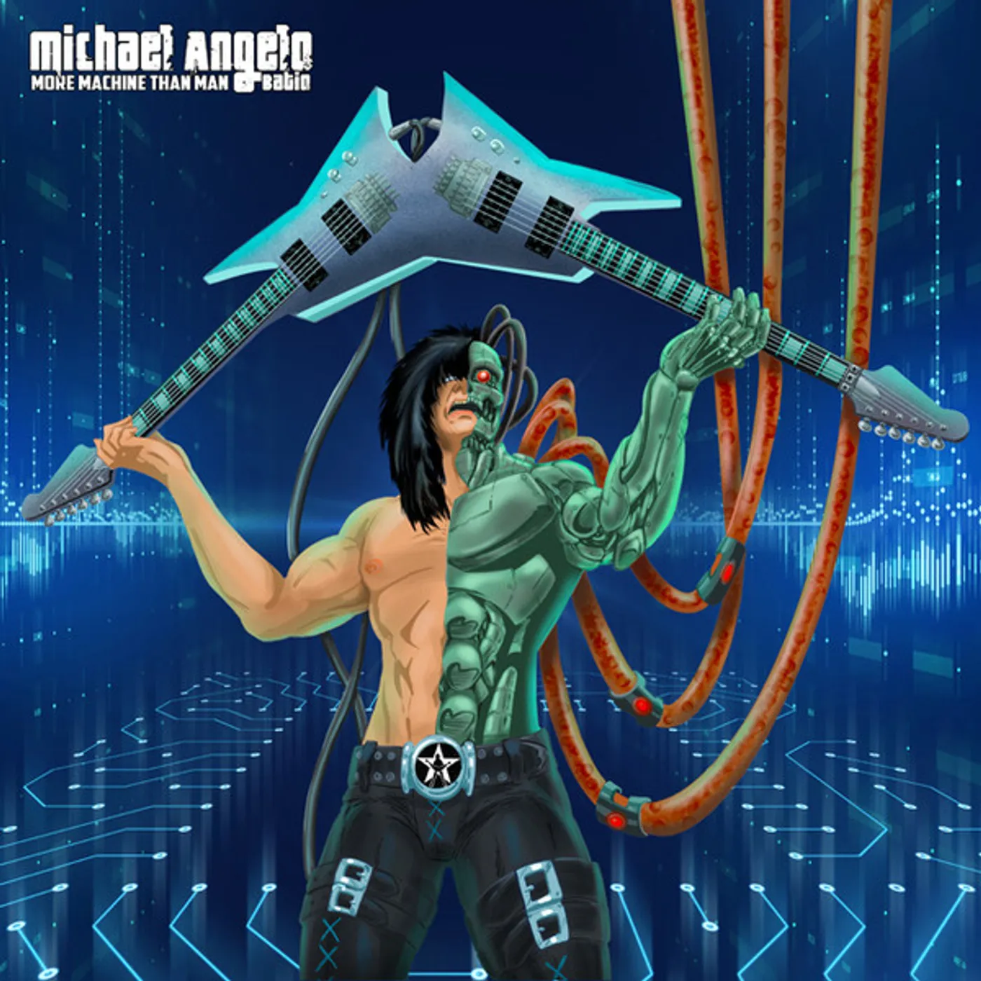 Michael Angelo Batio More Machine Than Man Vinyl Record