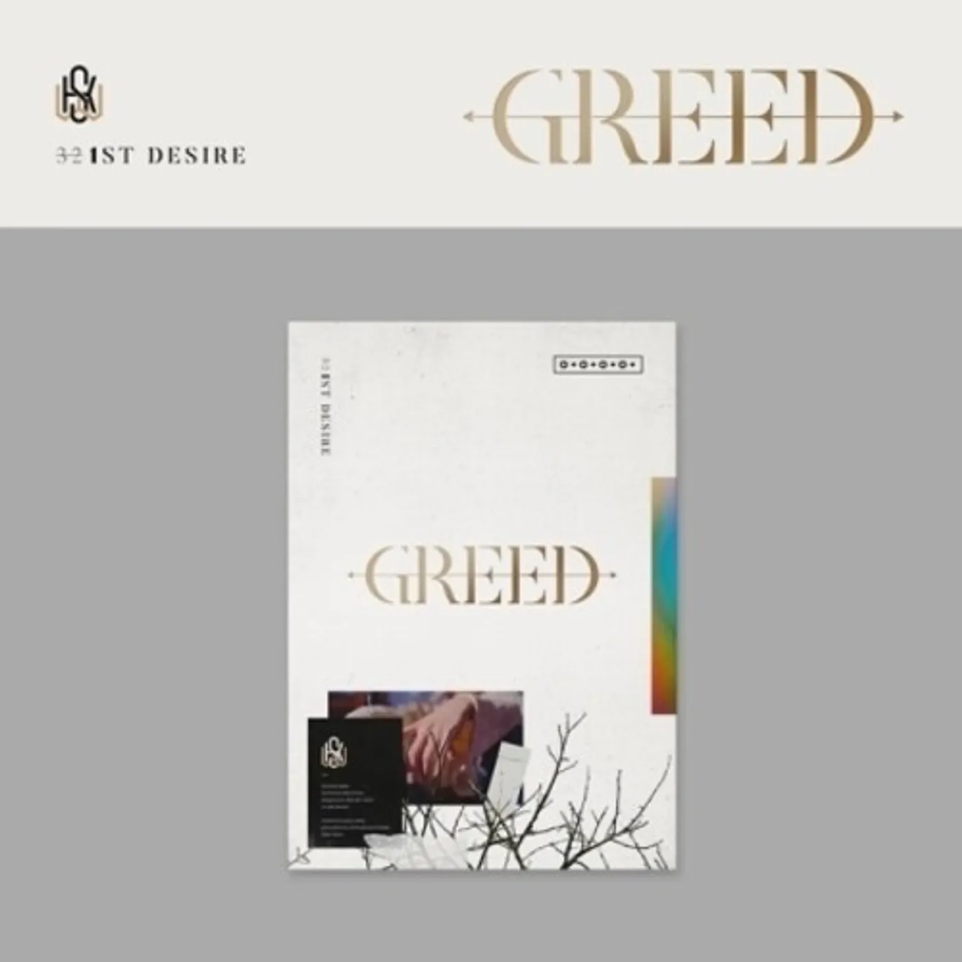 KIM WOO SEOK 1ST DESIRE (GREED) (W VERSION) CD