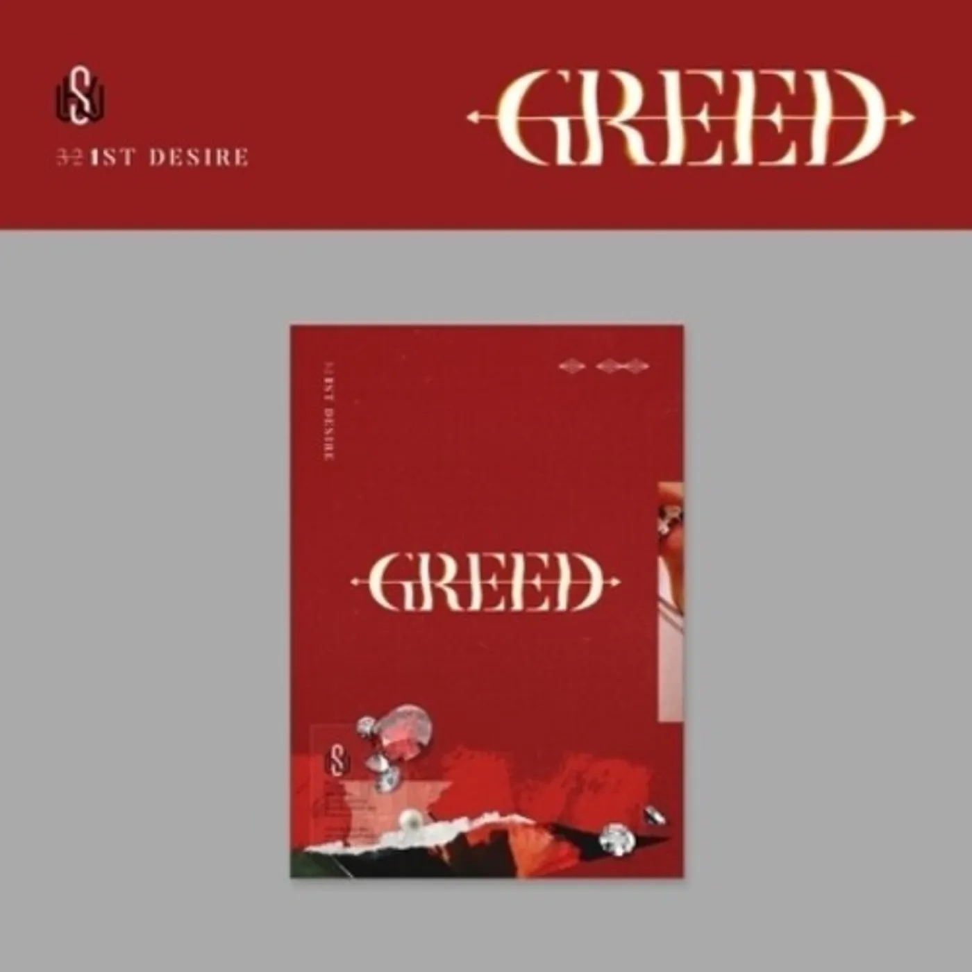 KIM WOO SEOK 1ST DESIRE (GREED) (S VERSION) CD