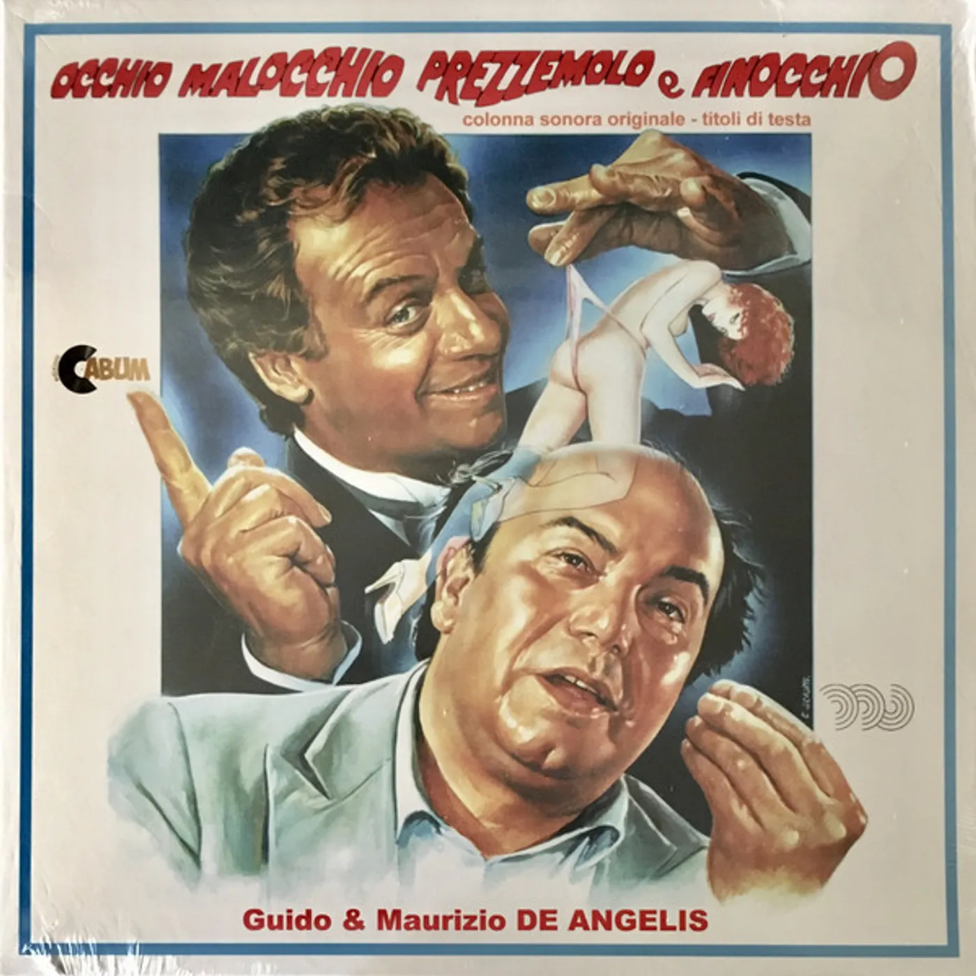 Guido & Maurizio De Angelis OCCHIO MALOCCHIO PREZZEMOLO E FINOCCHIO UNO - Original Soundtrack Vinyl Record