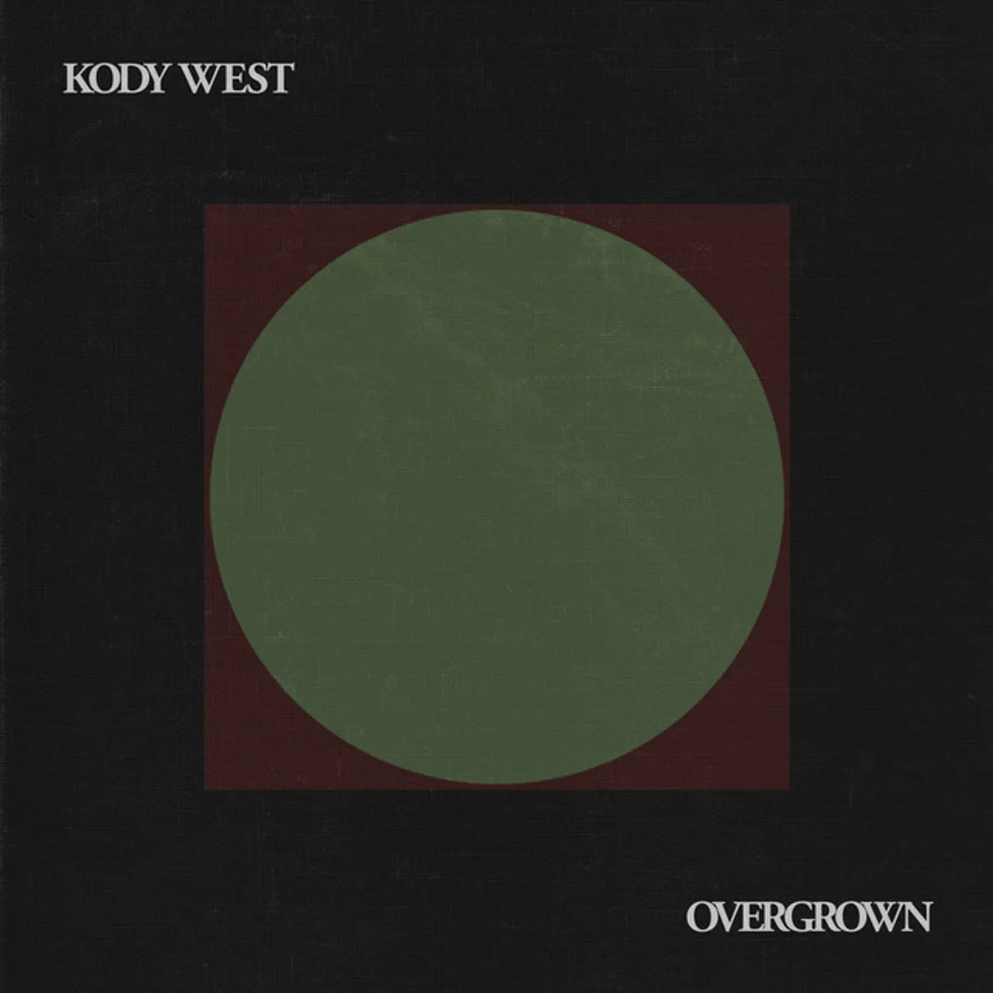 Kody West OVERGROWN CD
